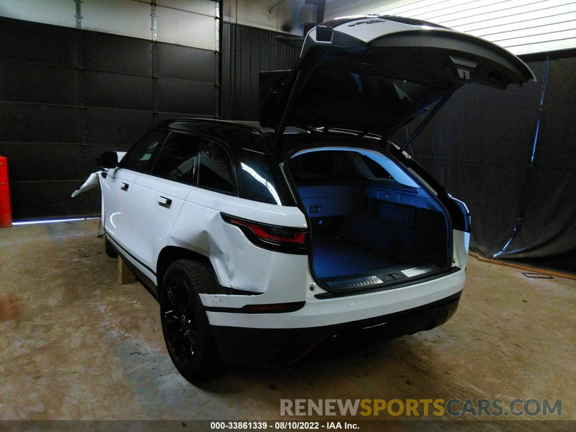 3 fotografías del automóvil dañado SALYB2EV2KA788010 LAND ROVER RANGE ROVER VELAR 2019