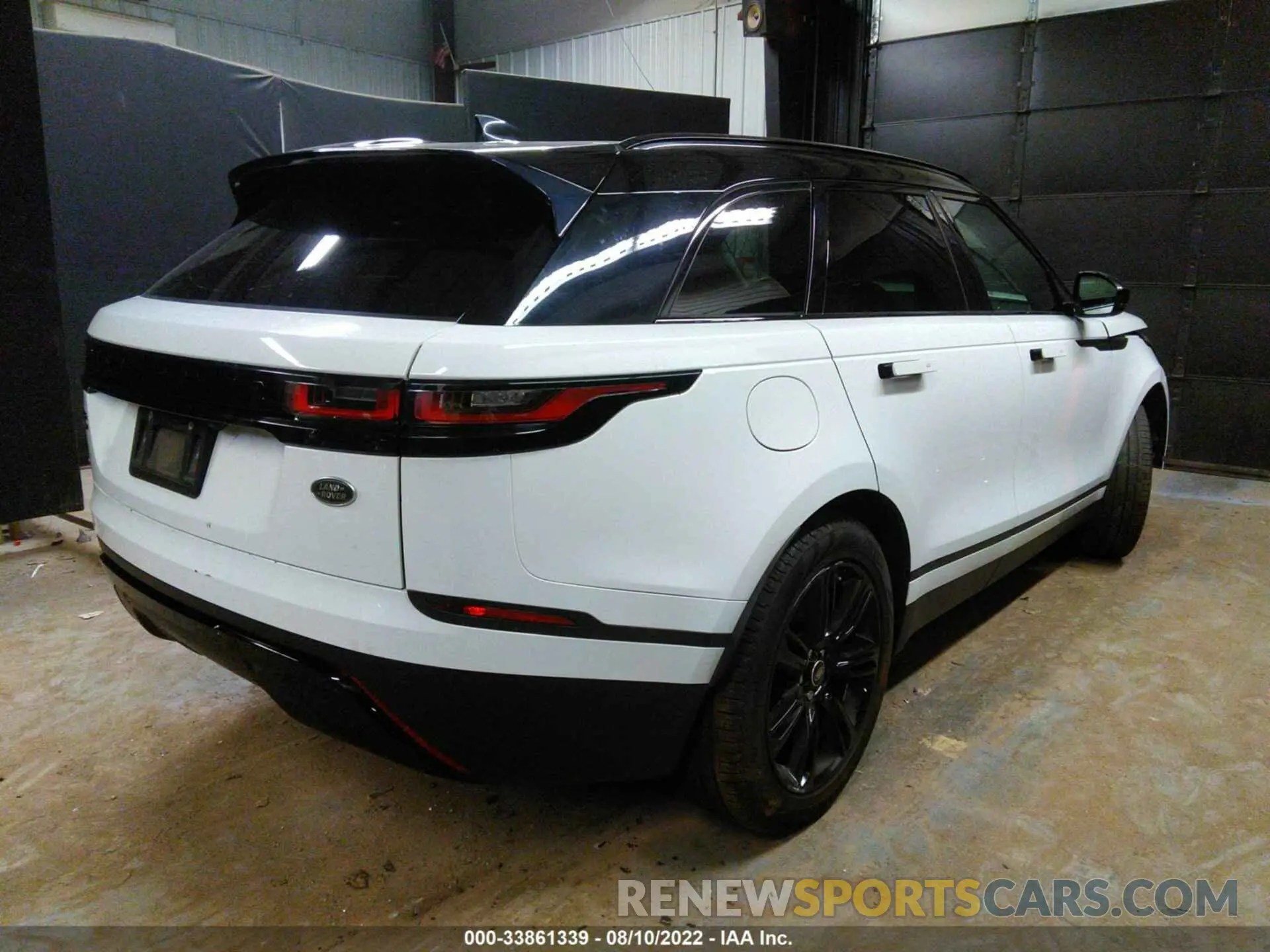 4 fotografías del automóvil dañado SALYB2EV2KA788010 LAND ROVER RANGE ROVER VELAR 2019