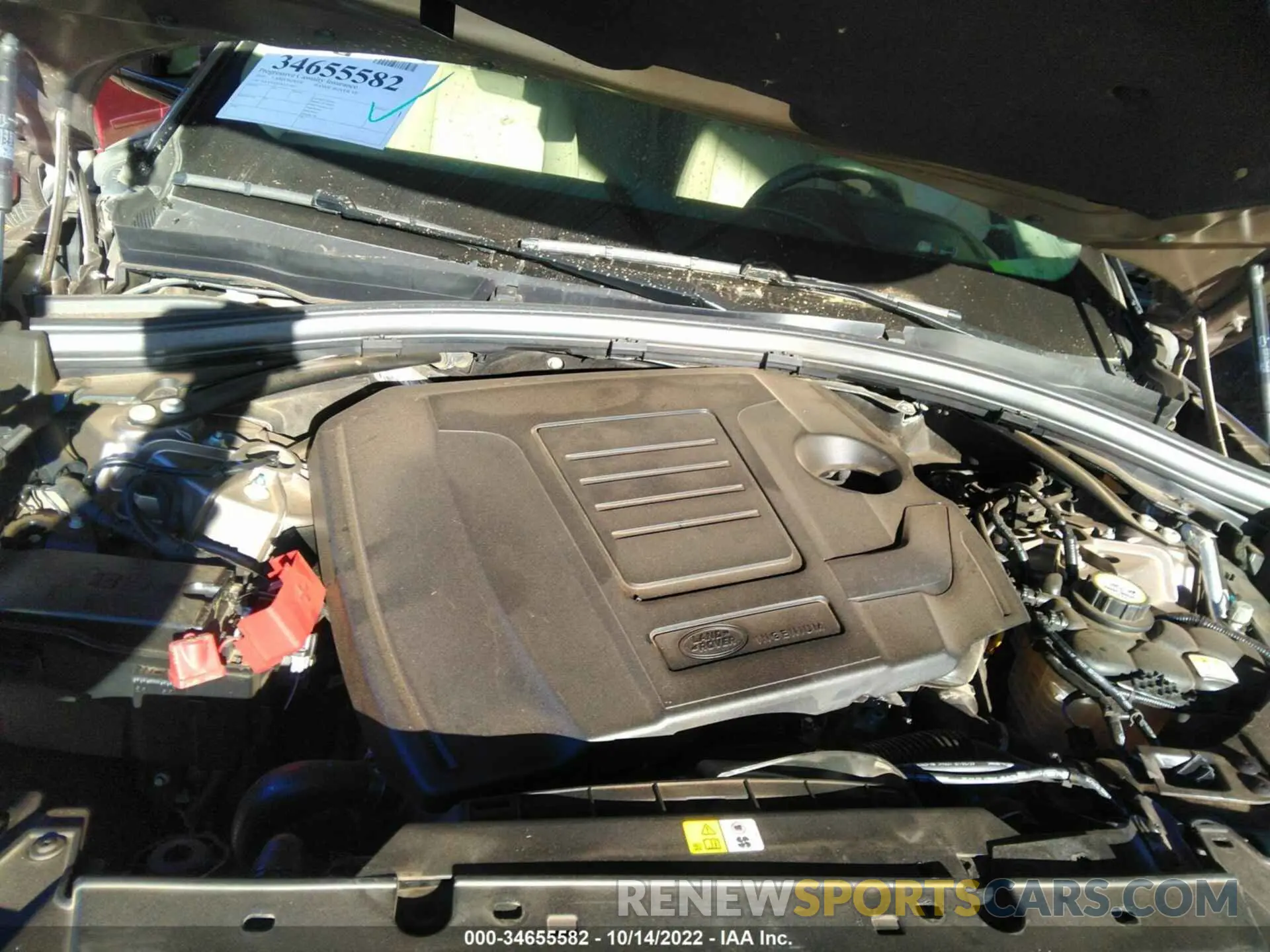 10 fotografías del automóvil dañado SALYB2EX1KA217805 LAND ROVER RANGE ROVER VELAR 2019