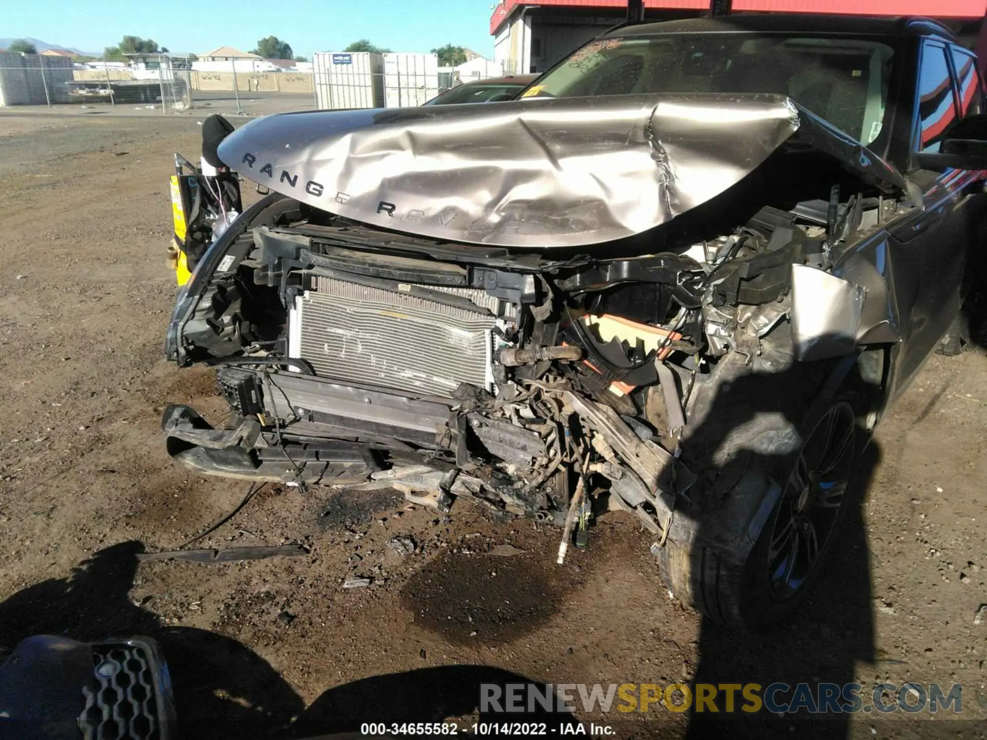 6 fotografías del automóvil dañado SALYB2EX1KA217805 LAND ROVER RANGE ROVER VELAR 2019