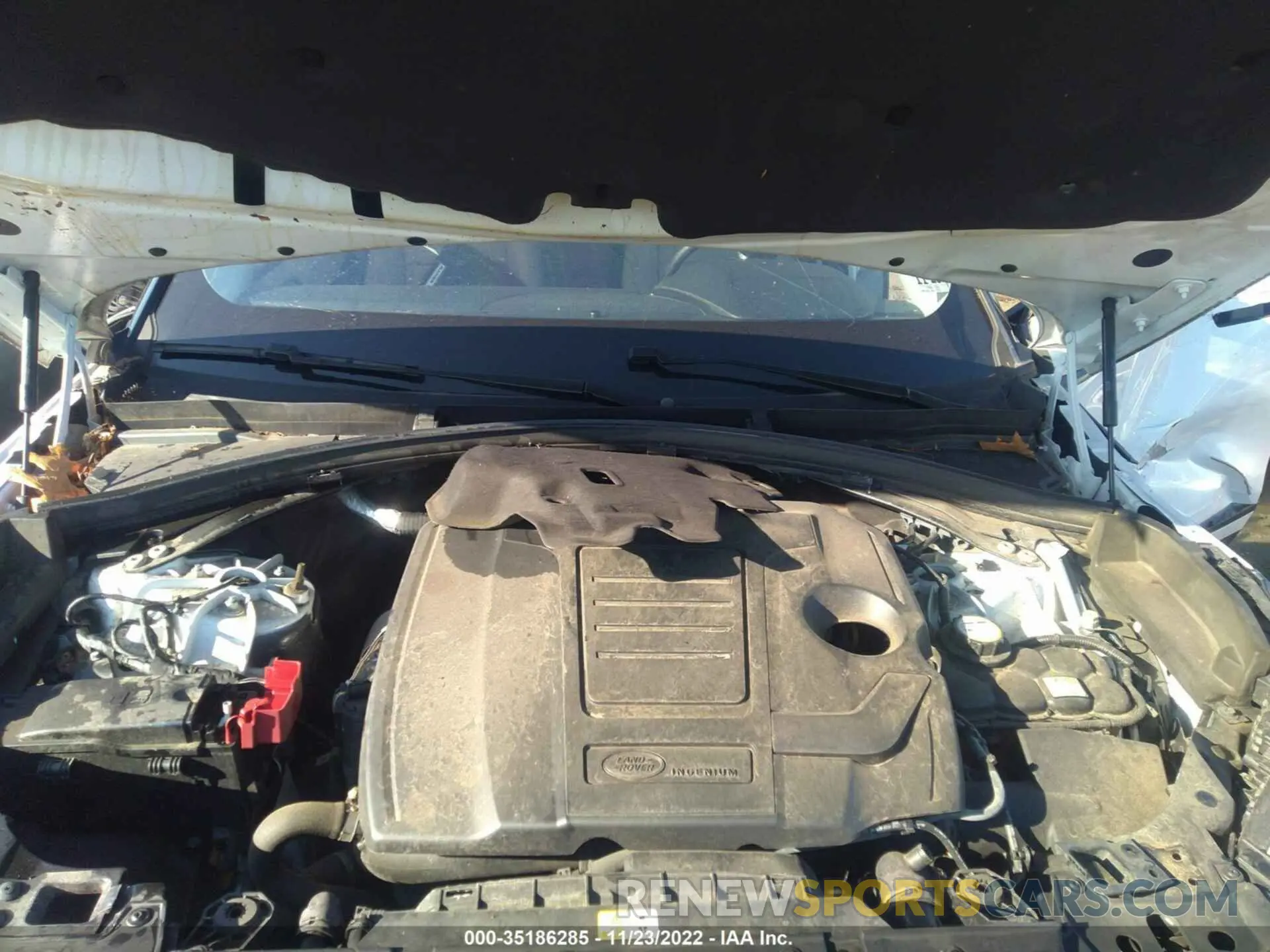 10 fotografías del automóvil dañado SALYB2EX2KA785318 LAND ROVER RANGE ROVER VELAR 2019