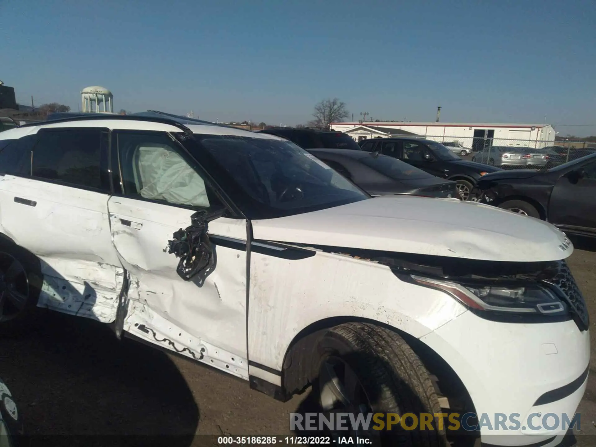 6 fotografías del automóvil dañado SALYB2EX2KA785318 LAND ROVER RANGE ROVER VELAR 2019