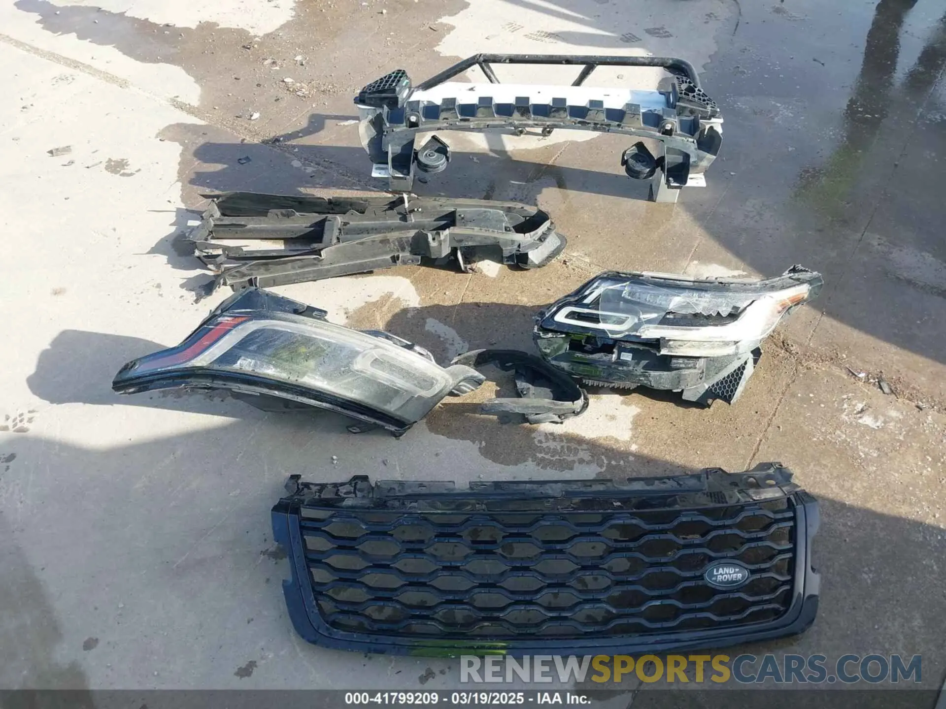 12 fotografías del automóvil dañado SALYB2EX3KA787594 LAND ROVER RANGE ROVER VELAR 2019