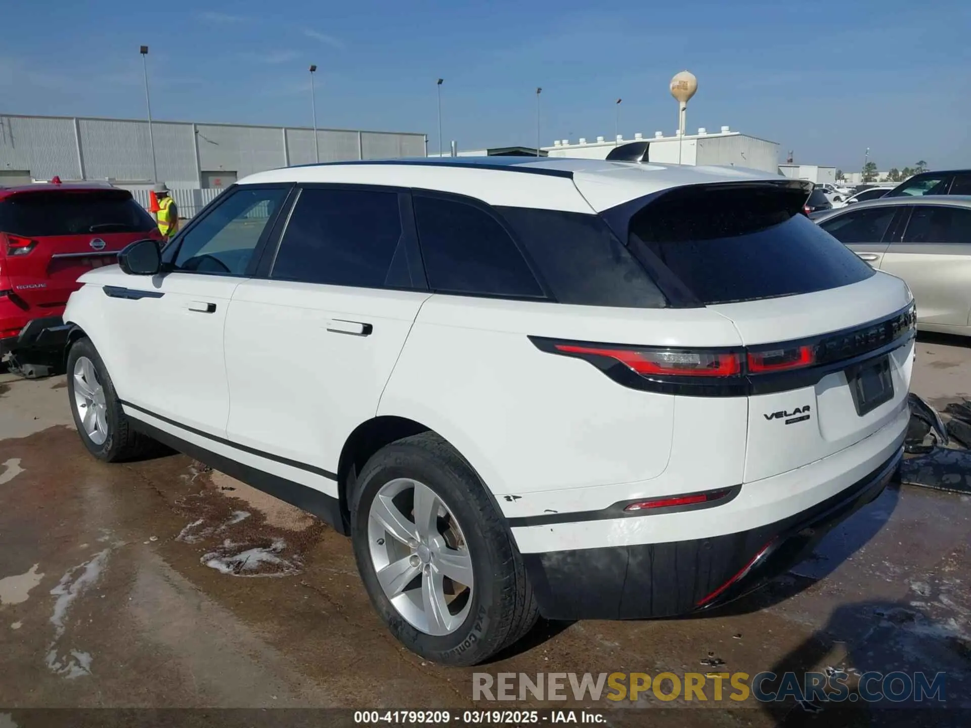 3 fotografías del automóvil dañado SALYB2EX3KA787594 LAND ROVER RANGE ROVER VELAR 2019