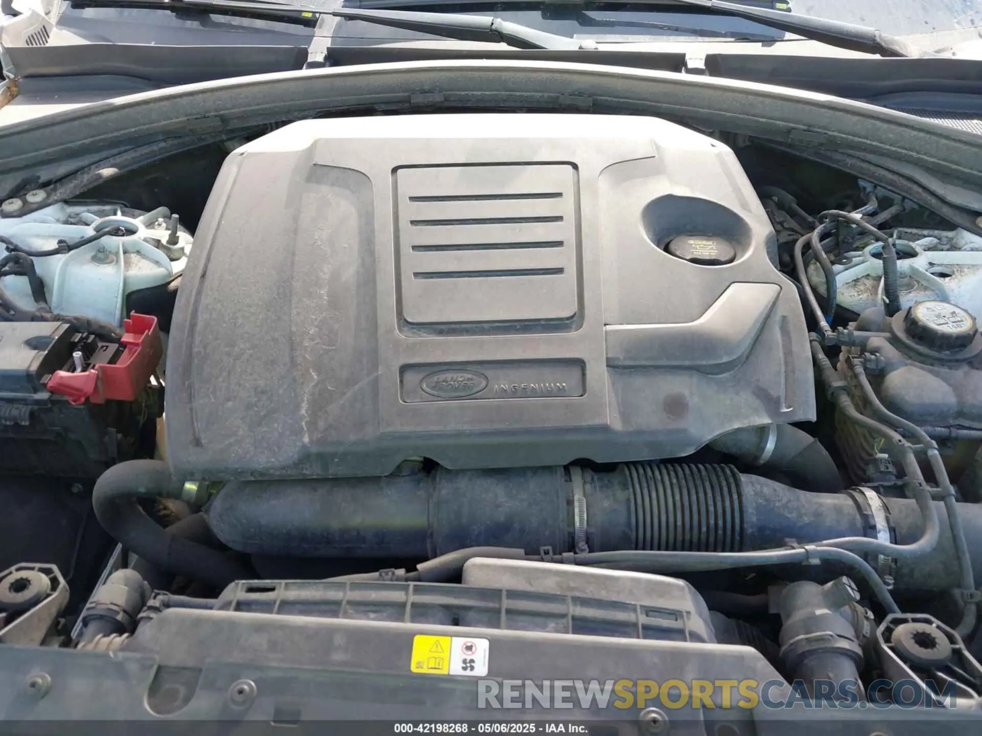 10 fotografías del automóvil dañado SALYB2EX6KA227908 LAND ROVER RANGE ROVER VELAR 2019