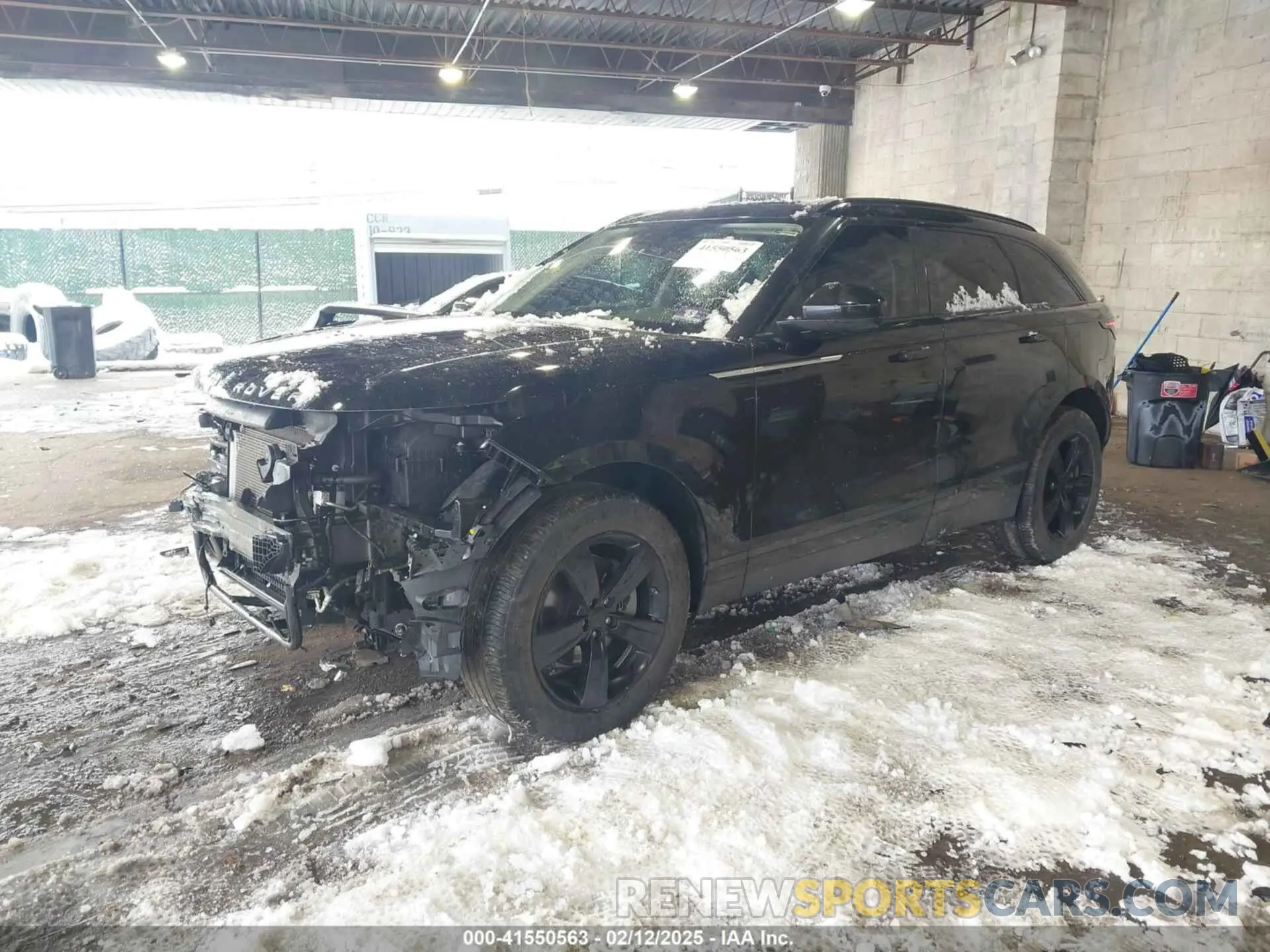 2 fotografías del automóvil dañado SALYB2EX7KA783693 LAND ROVER RANGE ROVER VELAR 2019