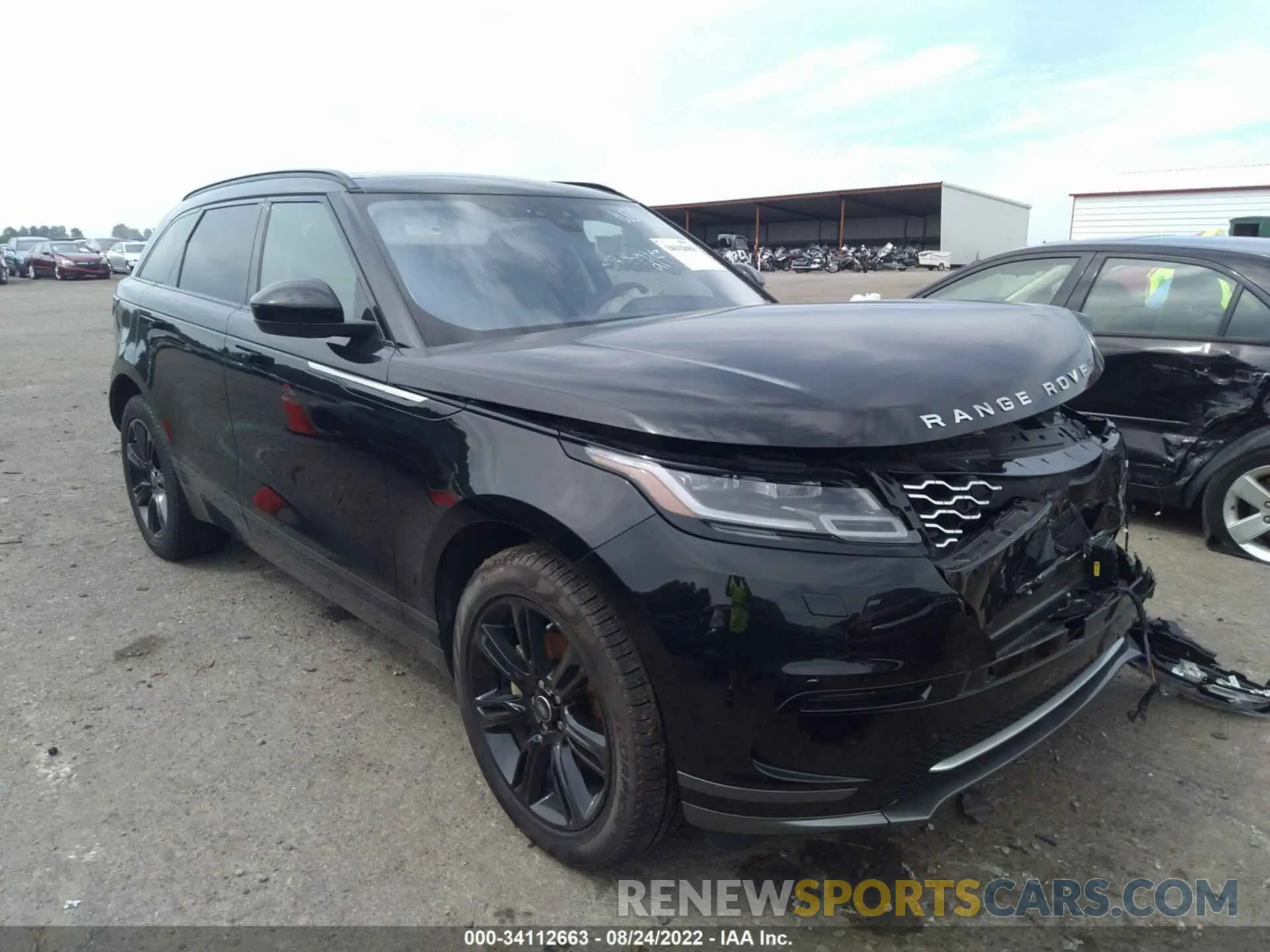 1 fotografías del automóvil dañado SALYB2EX9KA218734 LAND ROVER RANGE ROVER VELAR 2019