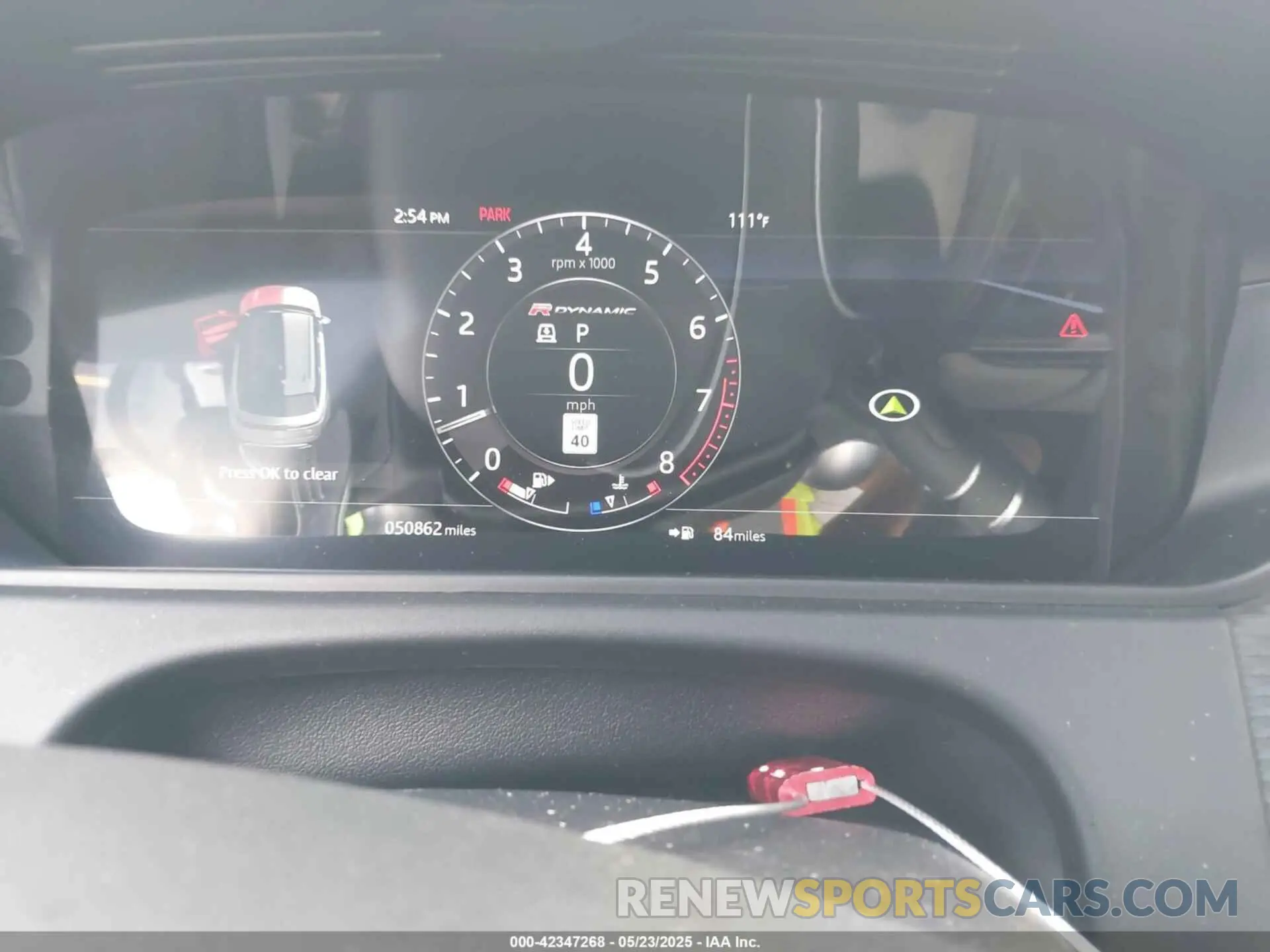 7 fotografías del automóvil dañado SALYL2EV9KA202481 LAND ROVER RANGE ROVER VELAR 2019