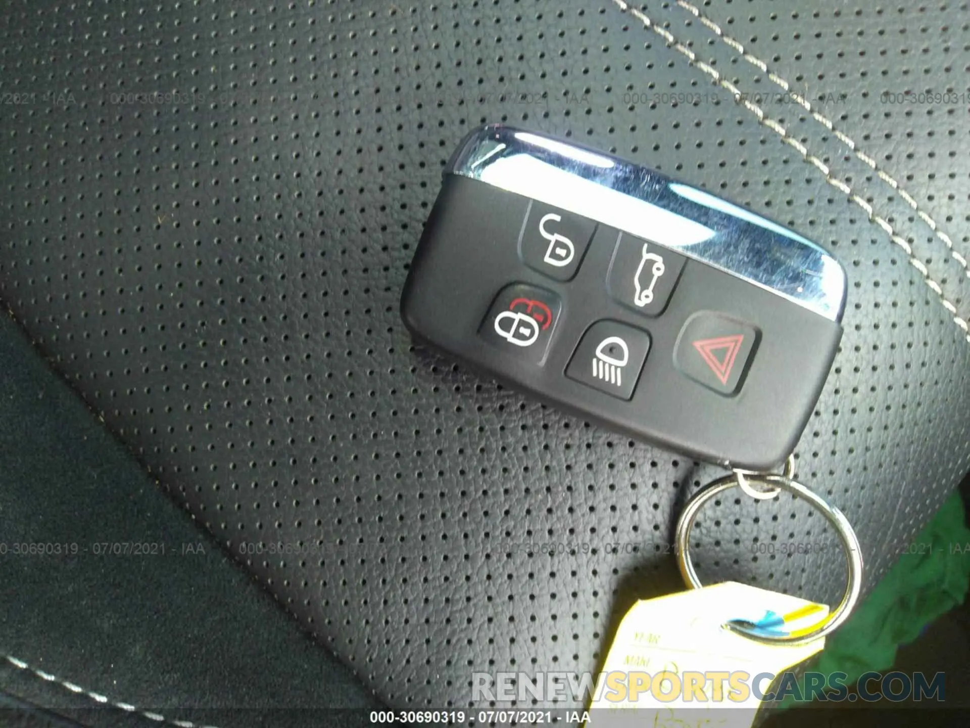 11 fotografías del automóvil dañado SALYL2EX2KA780603 LAND ROVER RANGE ROVER VELAR 2019