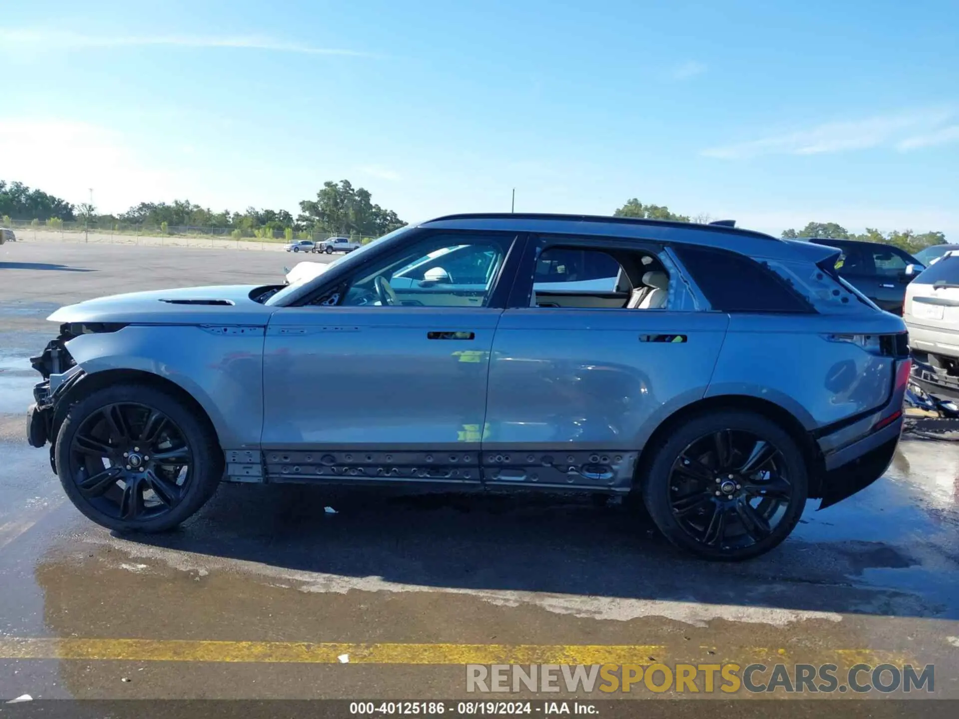 15 fotografías del automóvil dañado SALYL2EX3KA785731 LAND ROVER RANGE ROVER VELAR 2019