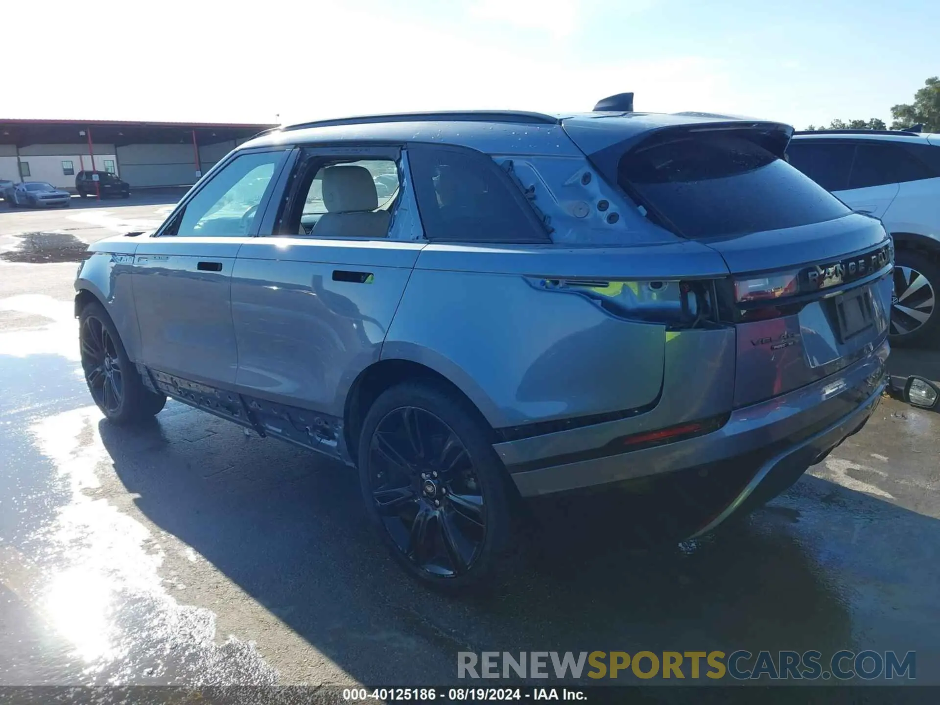 3 fotografías del automóvil dañado SALYL2EX3KA785731 LAND ROVER RANGE ROVER VELAR 2019