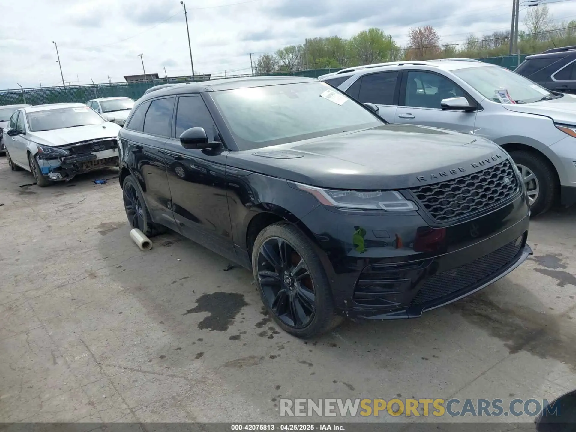 1 fotografías del automóvil dañado SALYL2EX4KA215446 LAND ROVER RANGE ROVER VELAR 2019