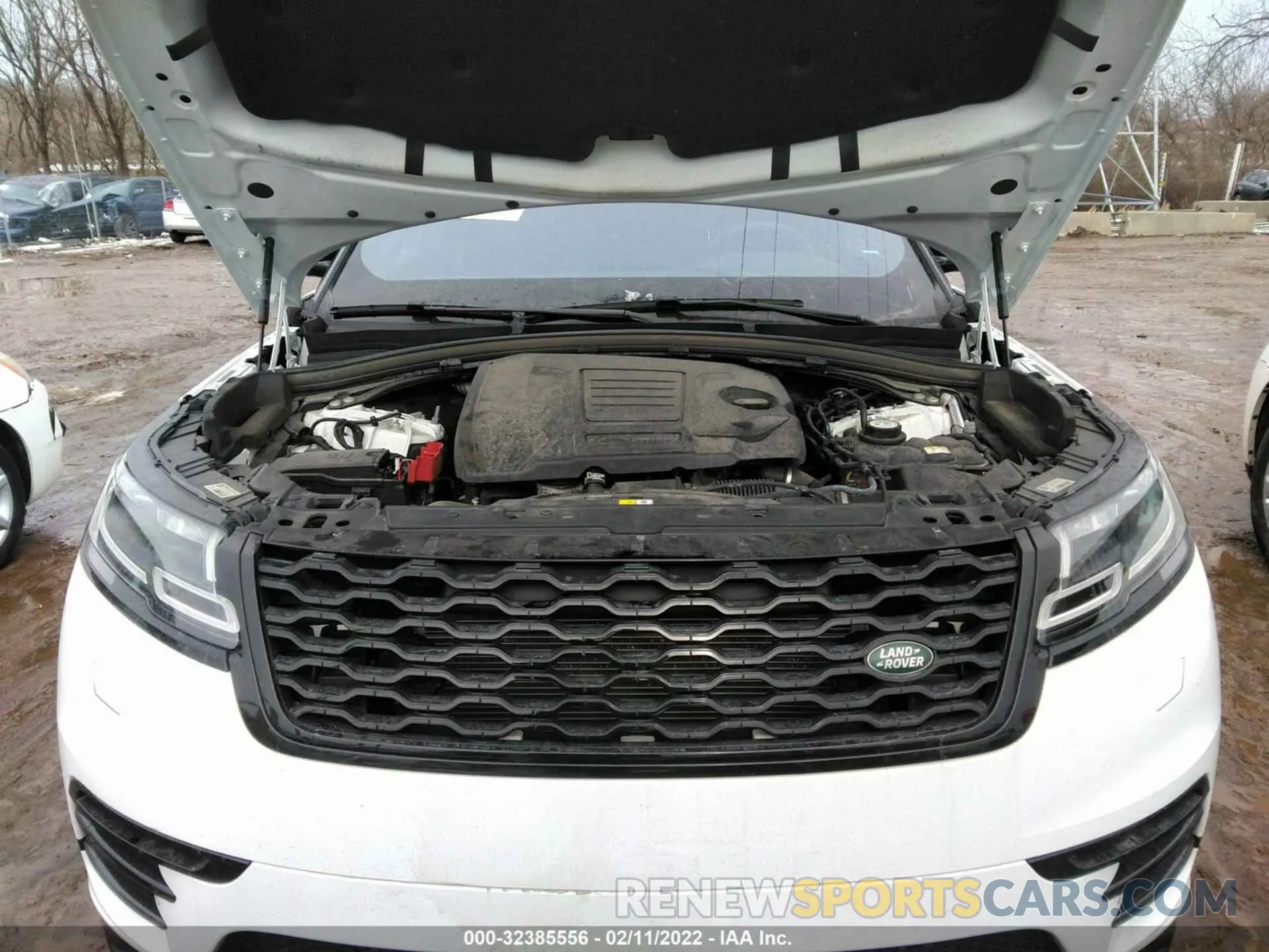 10 fotografías del automóvil dañado SALYL2EX6KA779499 LAND ROVER RANGE ROVER VELAR 2019