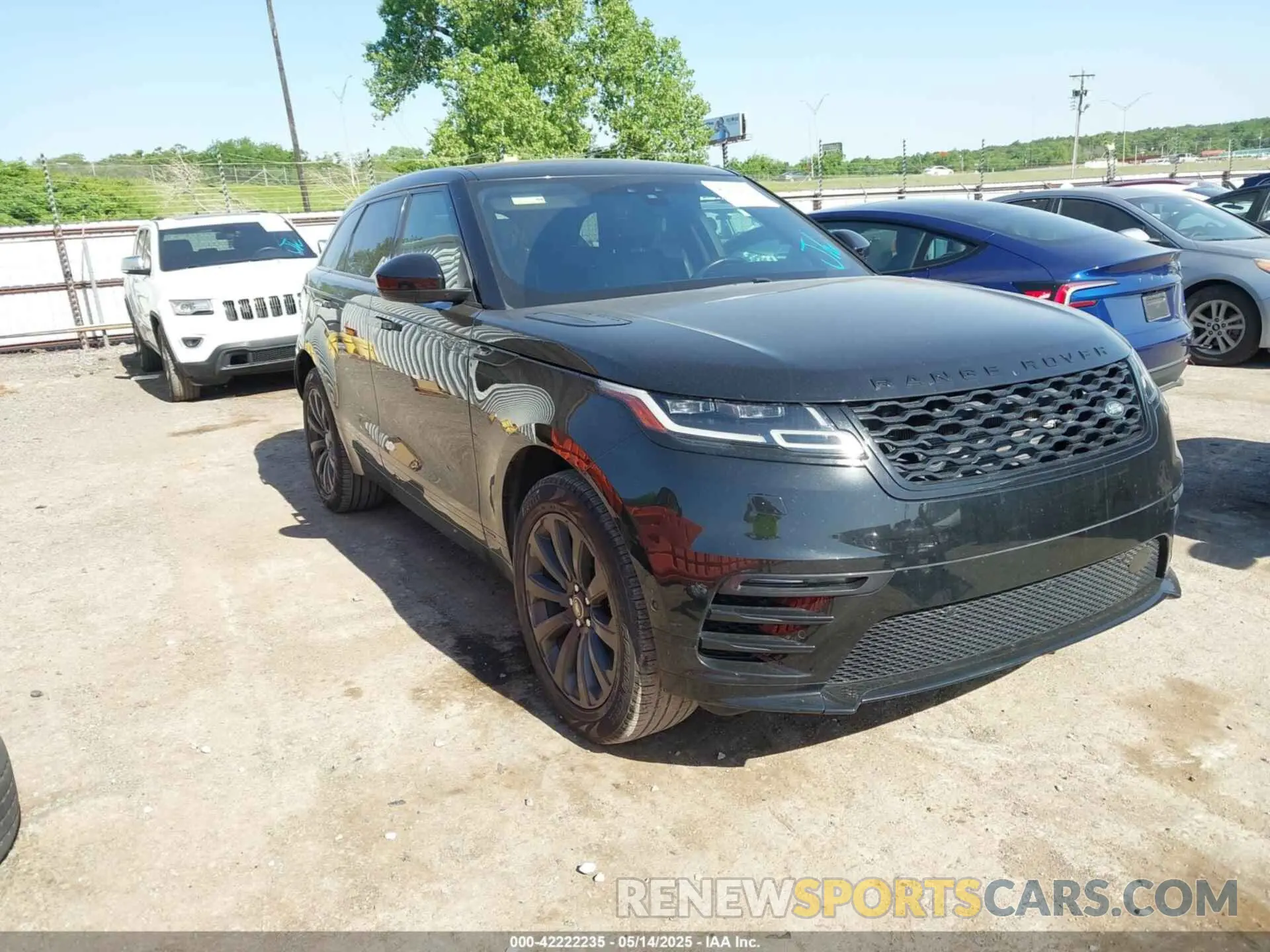 1 fotografías del automóvil dañado SALYL2EX6KA791605 LAND ROVER RANGE ROVER VELAR 2019