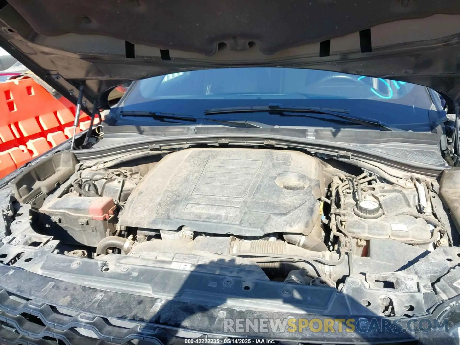 10 fotografías del automóvil dañado SALYL2EX6KA791605 LAND ROVER RANGE ROVER VELAR 2019