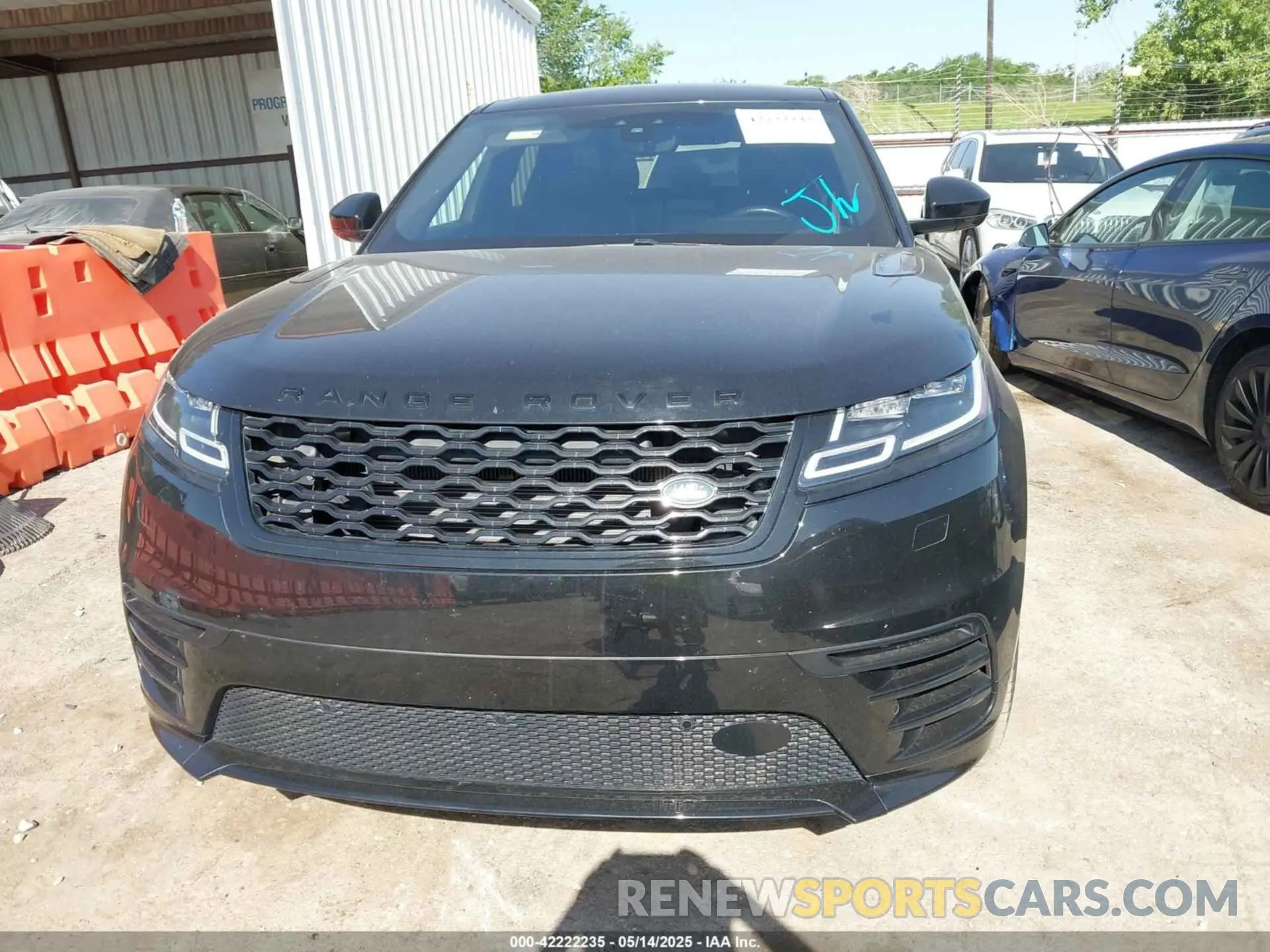 12 fotografías del automóvil dañado SALYL2EX6KA791605 LAND ROVER RANGE ROVER VELAR 2019