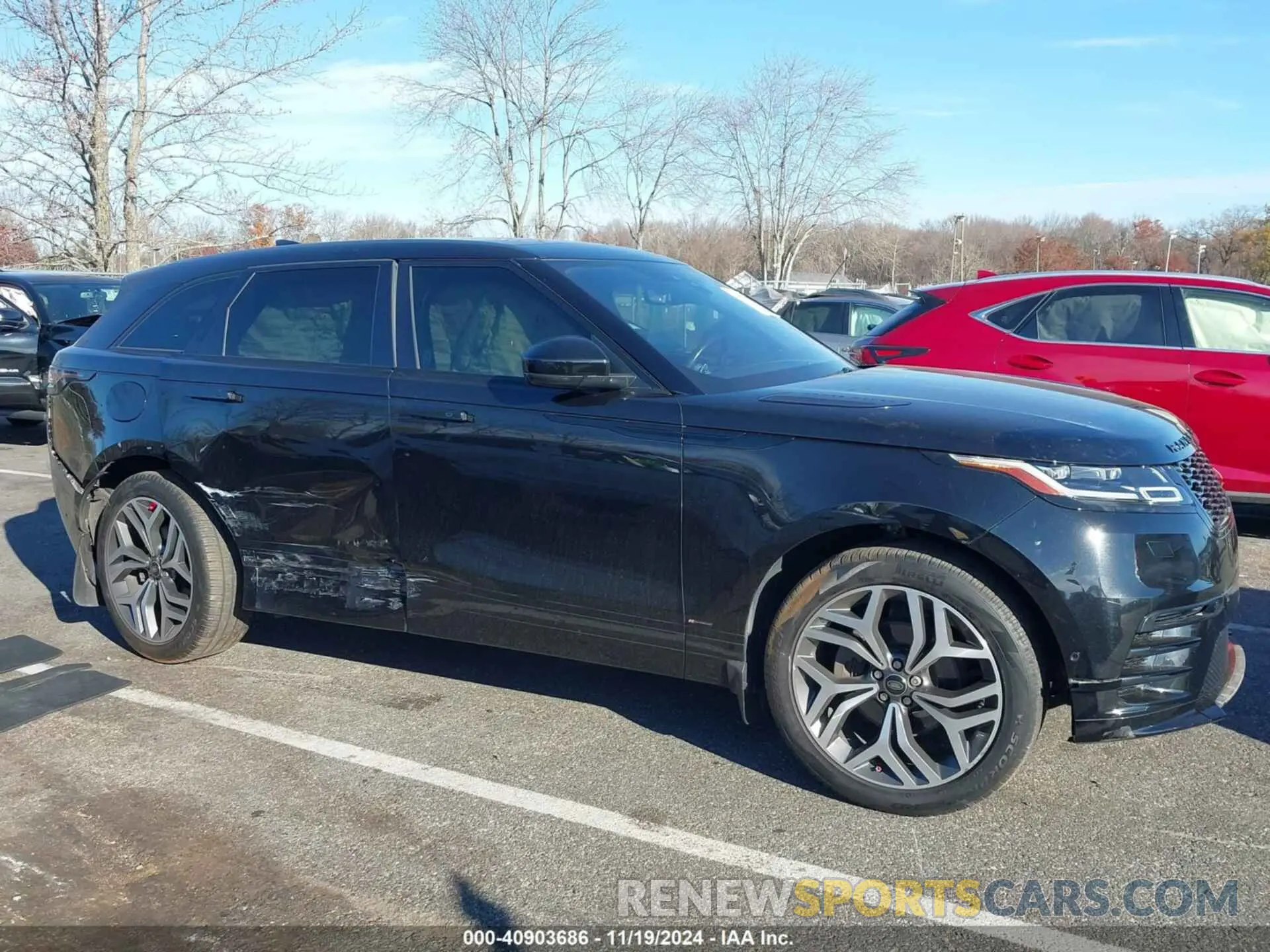 13 fotografías del automóvil dañado SALYL2EX6KA796383 LAND ROVER RANGE ROVER VELAR 2019