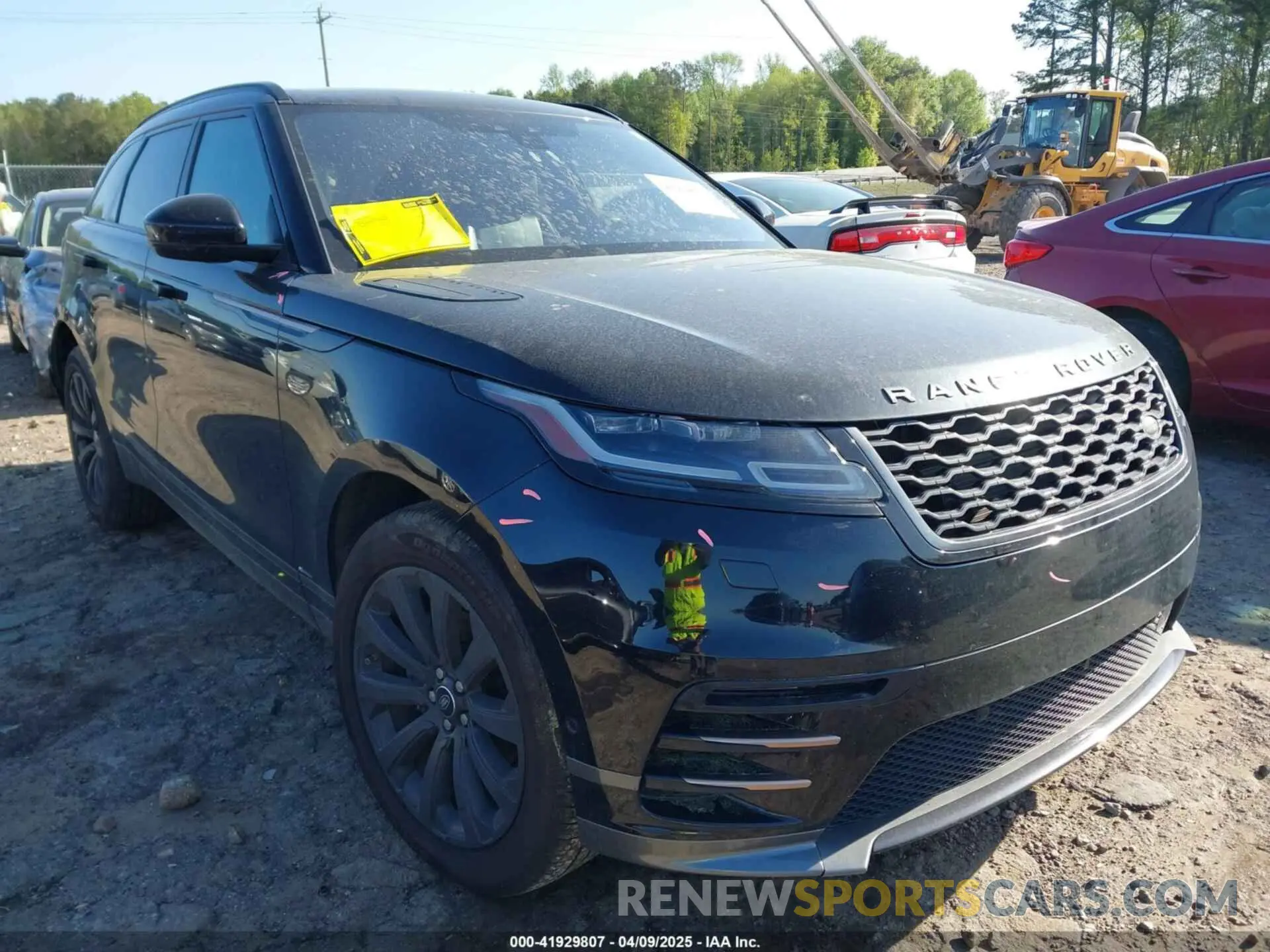 1 fotografías del automóvil dañado SALYL2EX7KA784128 LAND ROVER RANGE ROVER VELAR 2019