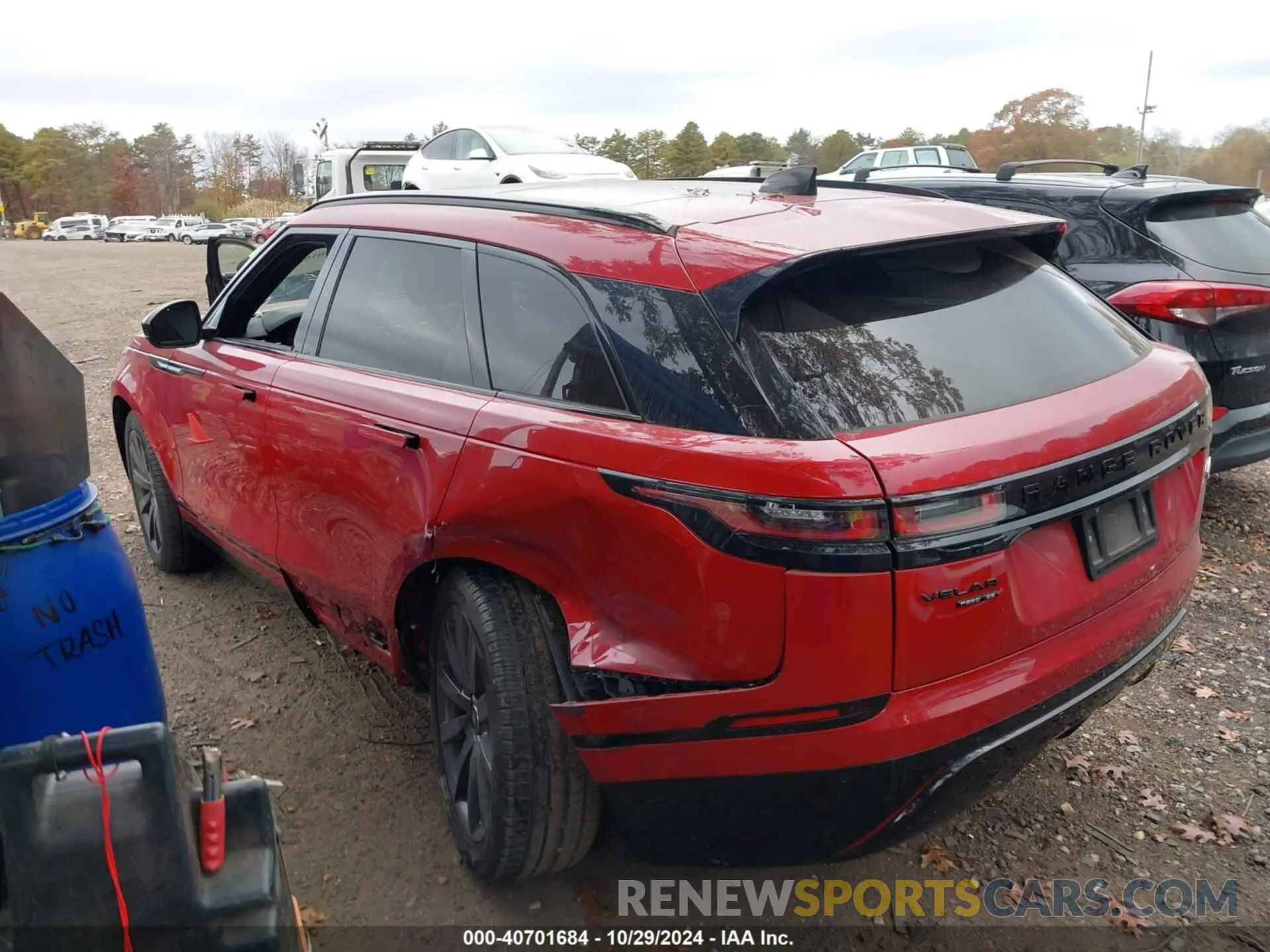 14 fotografías del automóvil dañado SALYL2EX7KA797283 LAND ROVER RANGE ROVER VELAR 2019