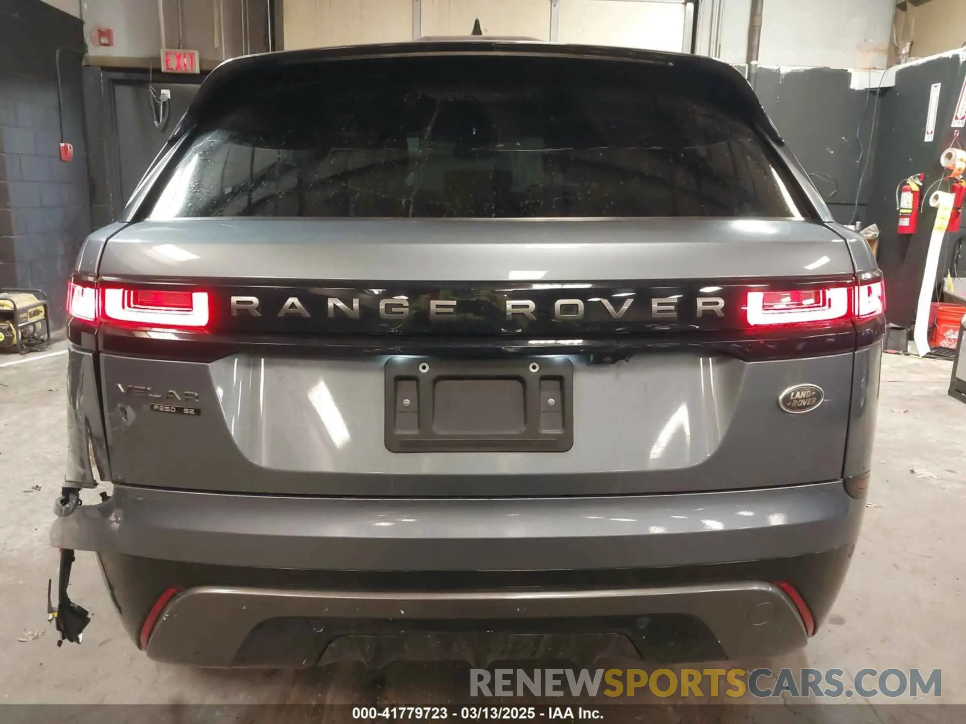 16 fotografías del automóvil dañado SALYL2EX8KA220360 LAND ROVER RANGE ROVER VELAR 2019
