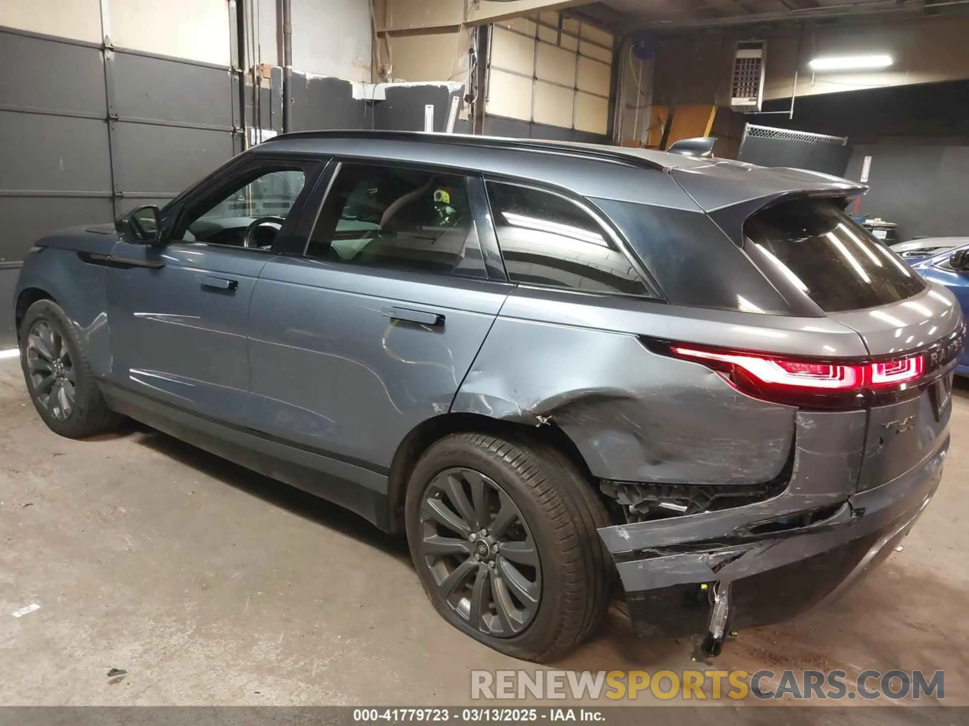 6 fotografías del automóvil dañado SALYL2EX8KA220360 LAND ROVER RANGE ROVER VELAR 2019