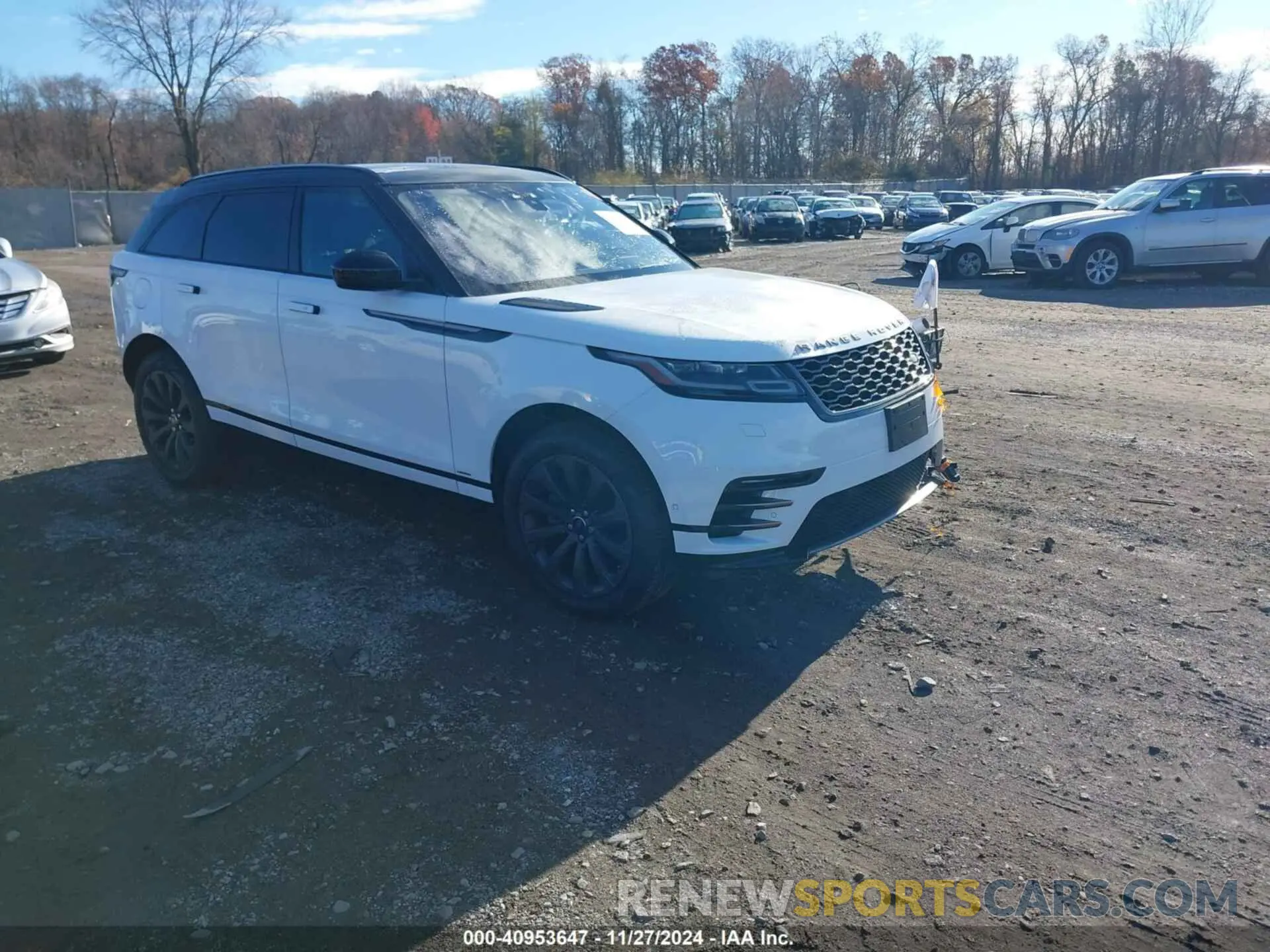 1 fotografías del automóvil dañado SALYL2EXXKA779831 LAND ROVER RANGE ROVER VELAR 2019