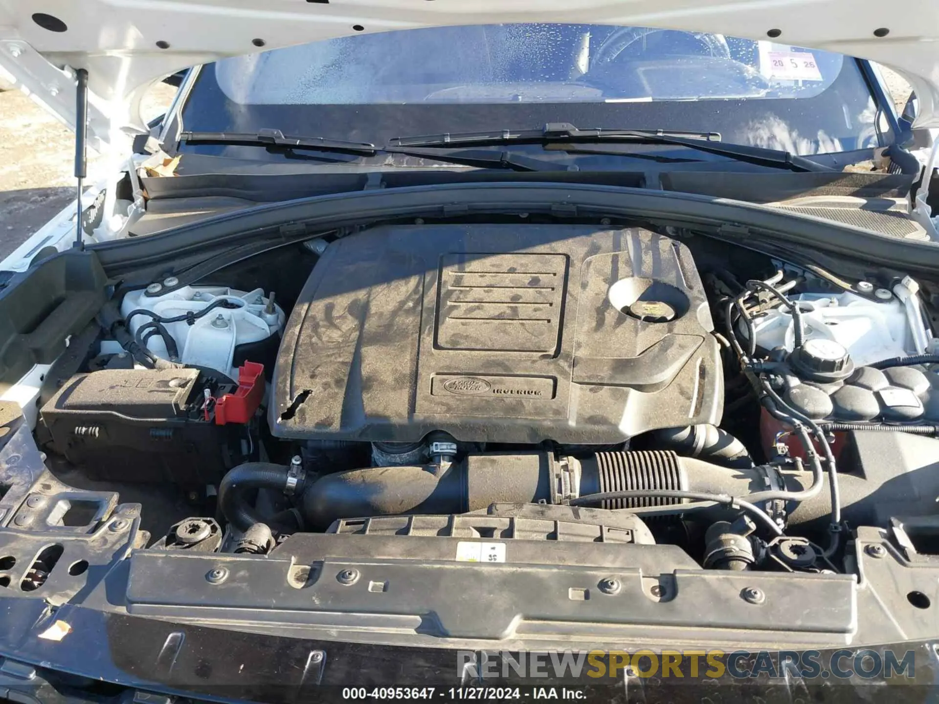 10 fotografías del automóvil dañado SALYL2EXXKA779831 LAND ROVER RANGE ROVER VELAR 2019