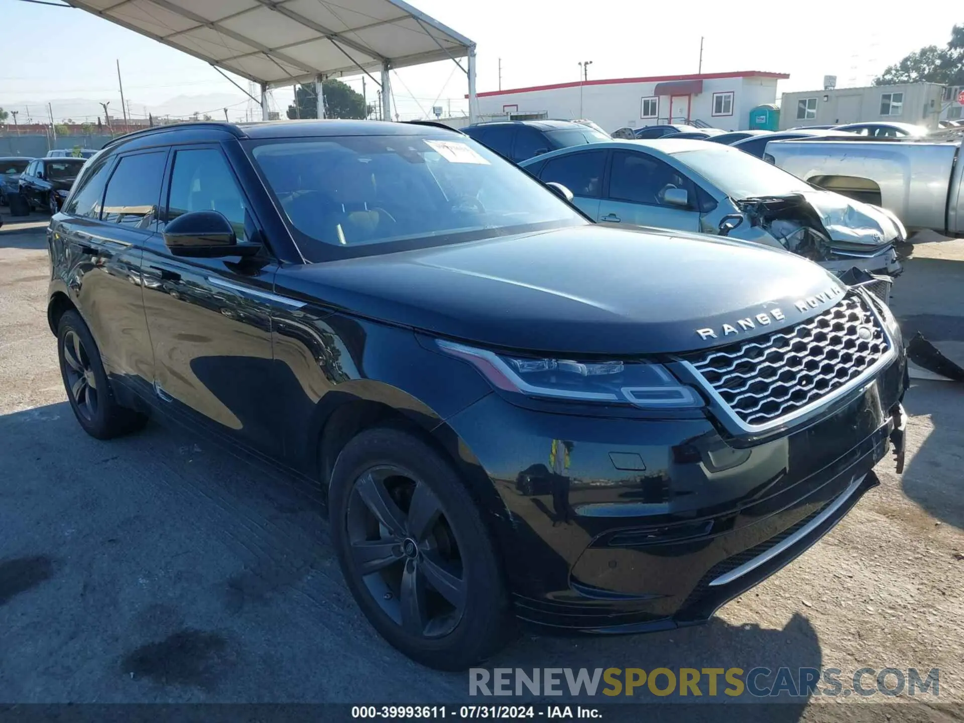 1 fotografías del automóvil dañado SALYB2EX2LA290537 LAND ROVER RANGE ROVER VELAR 2020