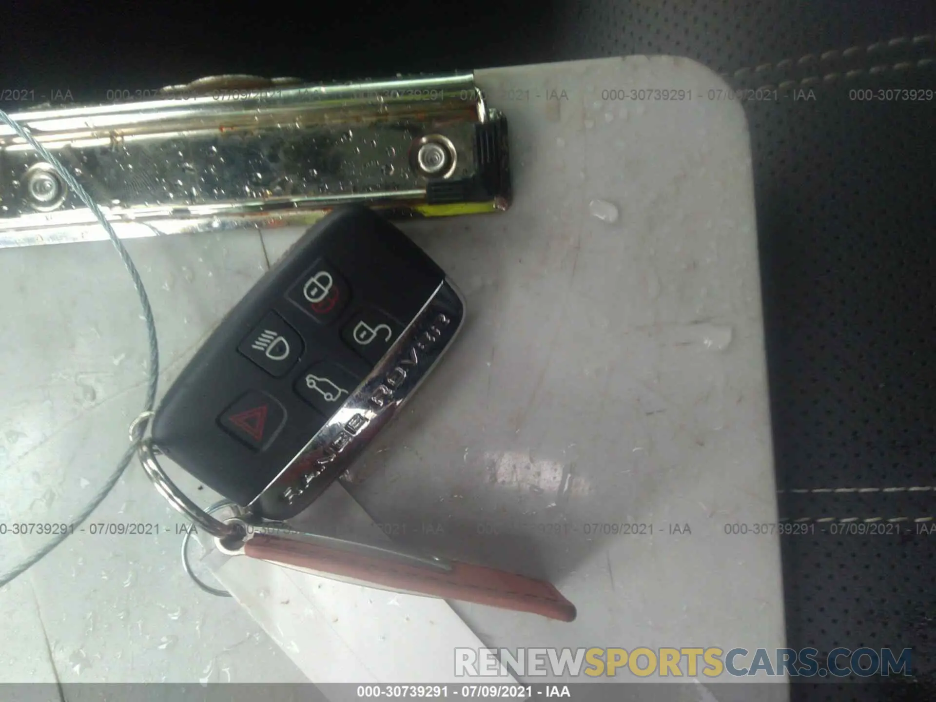 11 fotografías del automóvil dañado SALYB2EX3LA240066 LAND ROVER RANGE ROVER VELAR 2020