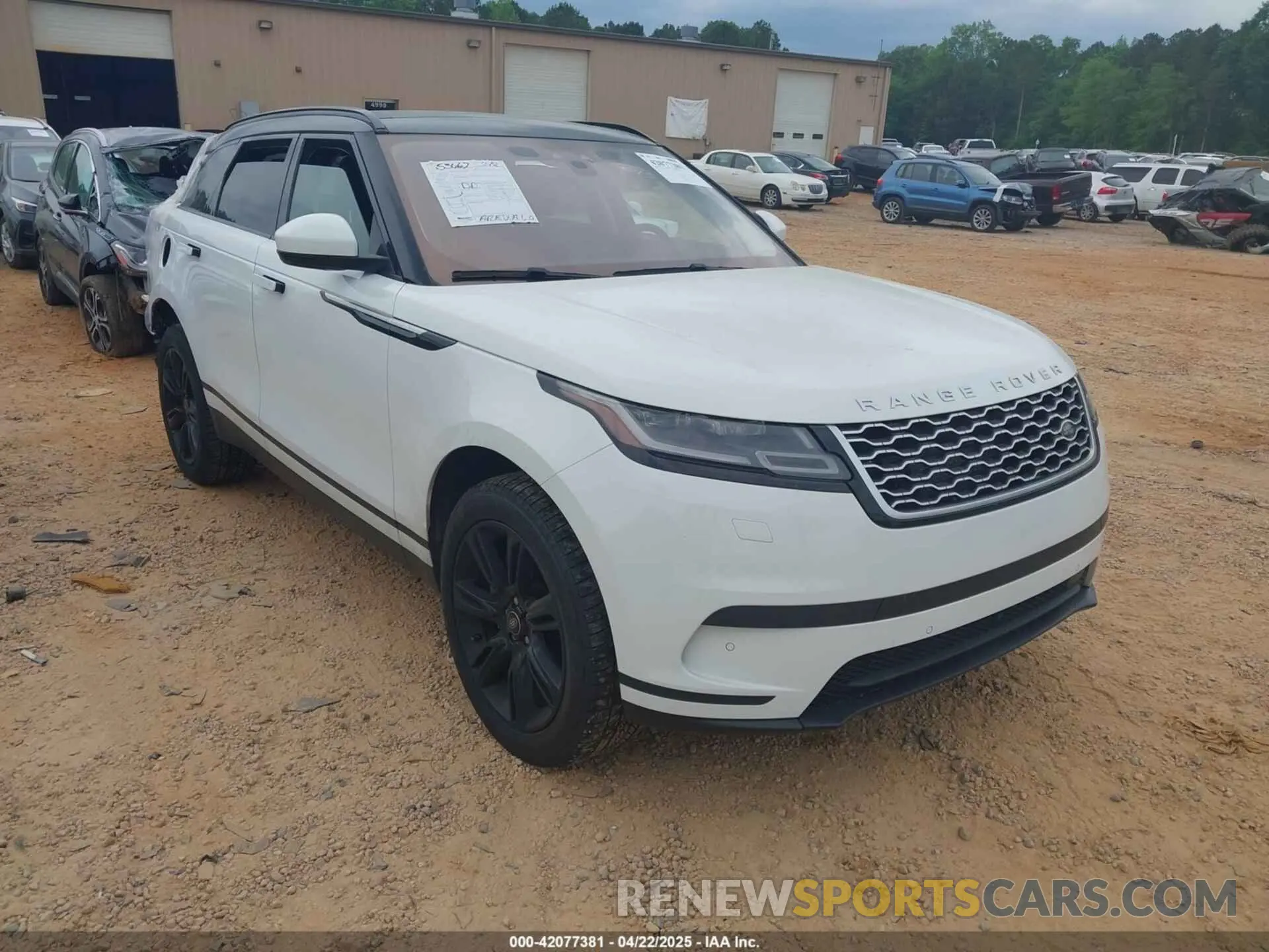1 fotografías del automóvil dañado SALYB2EX3LA292863 LAND ROVER RANGE ROVER VELAR 2020