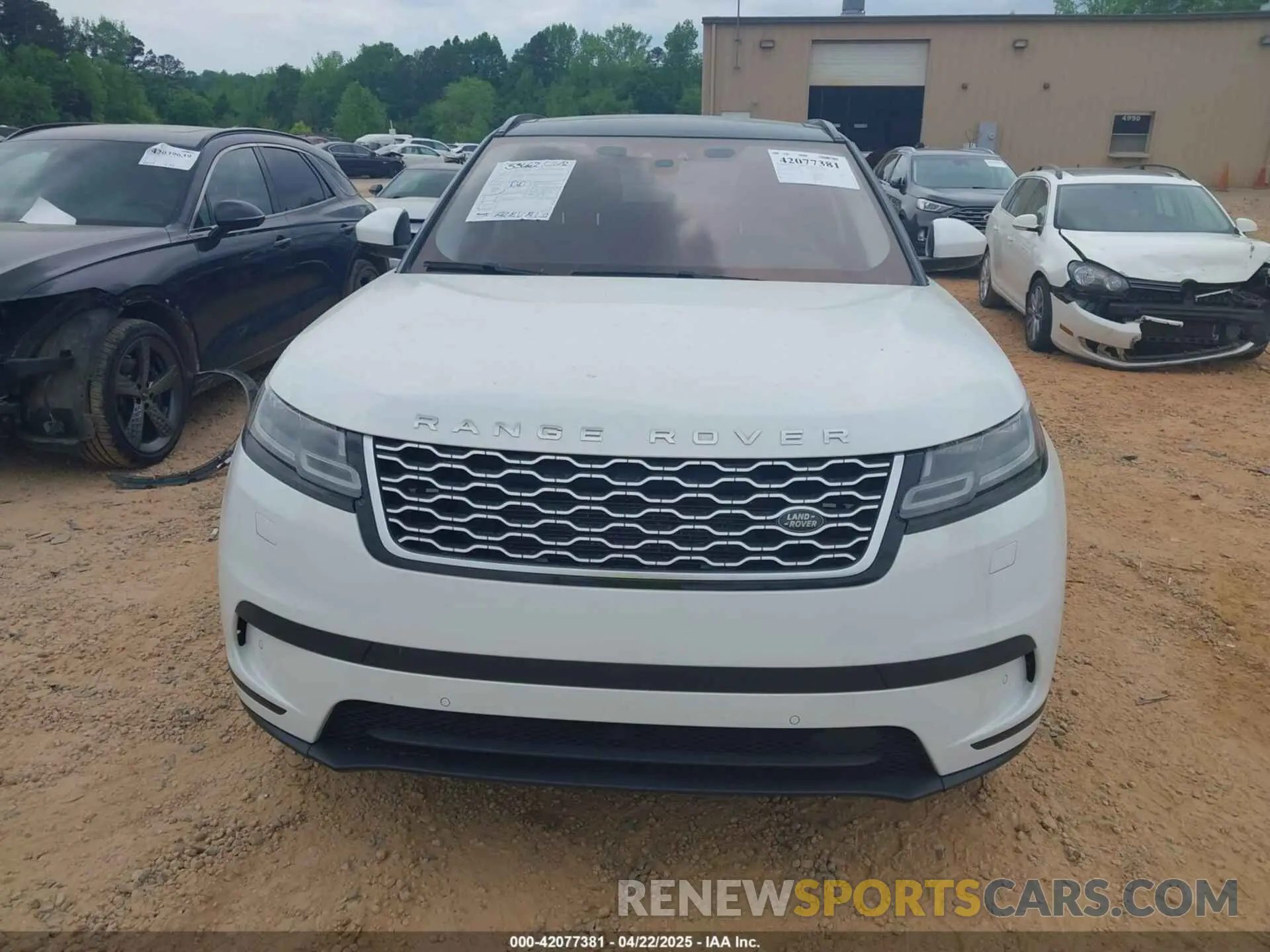11 fotografías del automóvil dañado SALYB2EX3LA292863 LAND ROVER RANGE ROVER VELAR 2020
