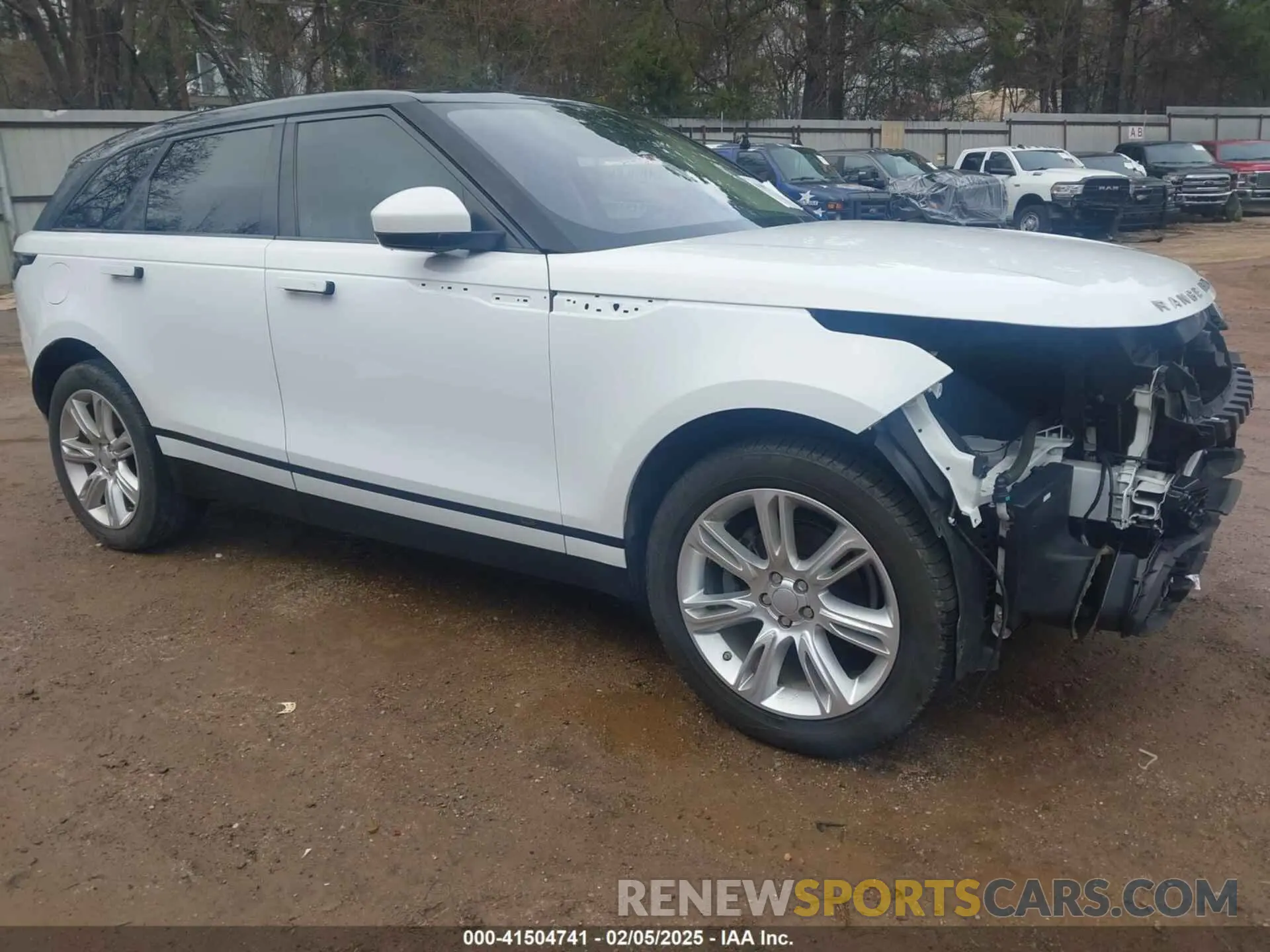 1 fotografías del automóvil dañado SALYB2EX4LA238438 LAND ROVER RANGE ROVER VELAR 2020