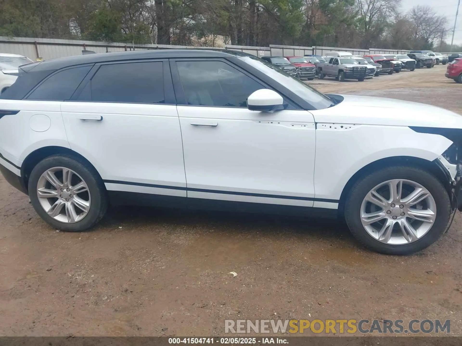 14 fotografías del automóvil dañado SALYB2EX4LA238438 LAND ROVER RANGE ROVER VELAR 2020