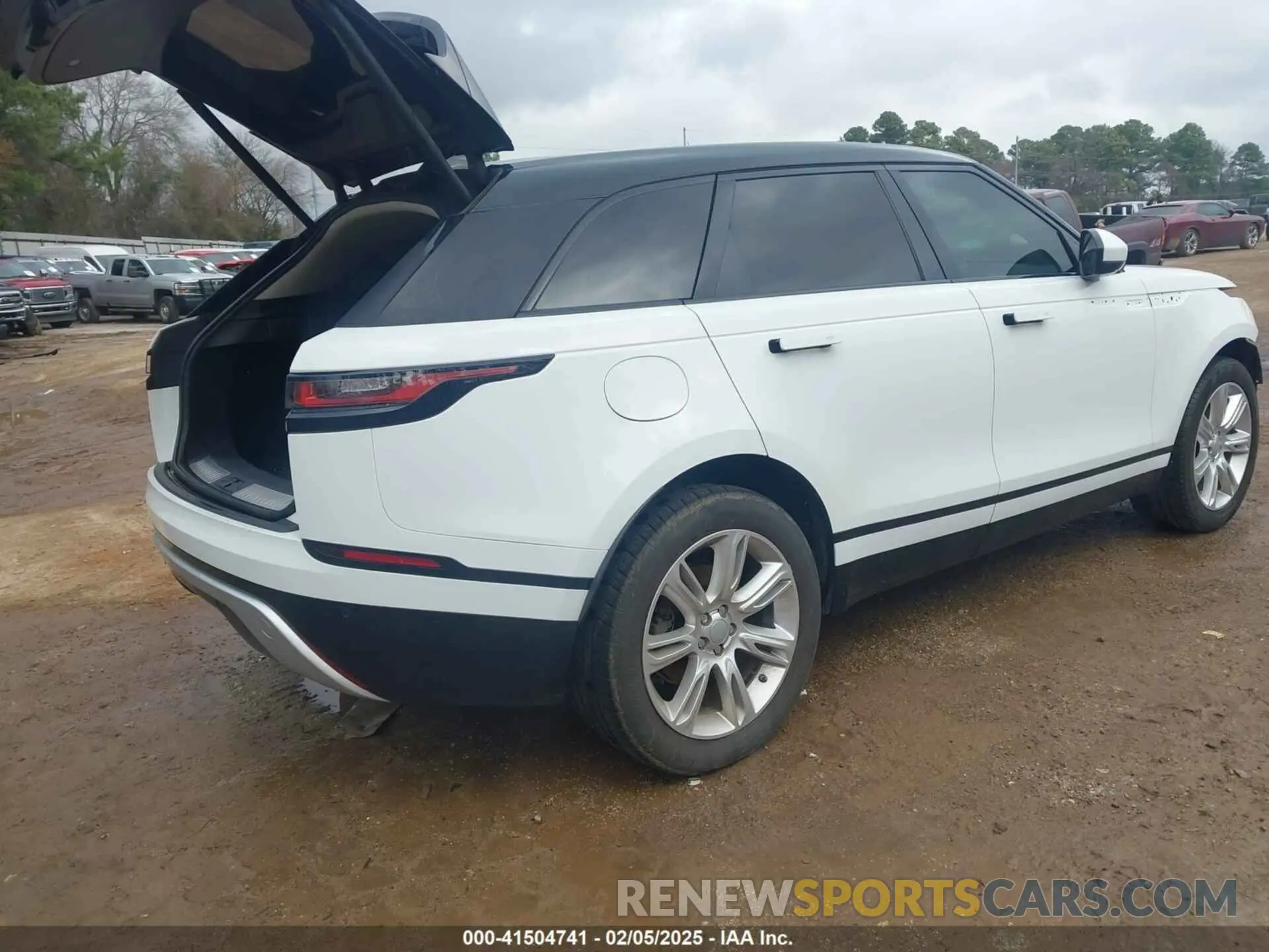 4 fotografías del automóvil dañado SALYB2EX4LA238438 LAND ROVER RANGE ROVER VELAR 2020
