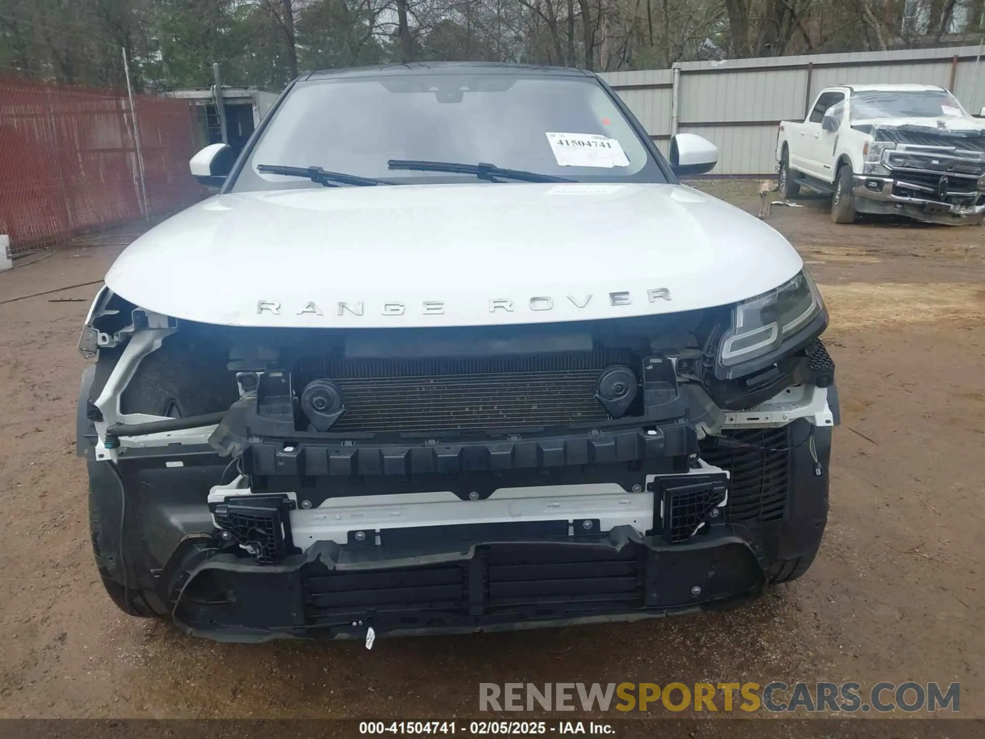 6 fotografías del automóvil dañado SALYB2EX4LA238438 LAND ROVER RANGE ROVER VELAR 2020