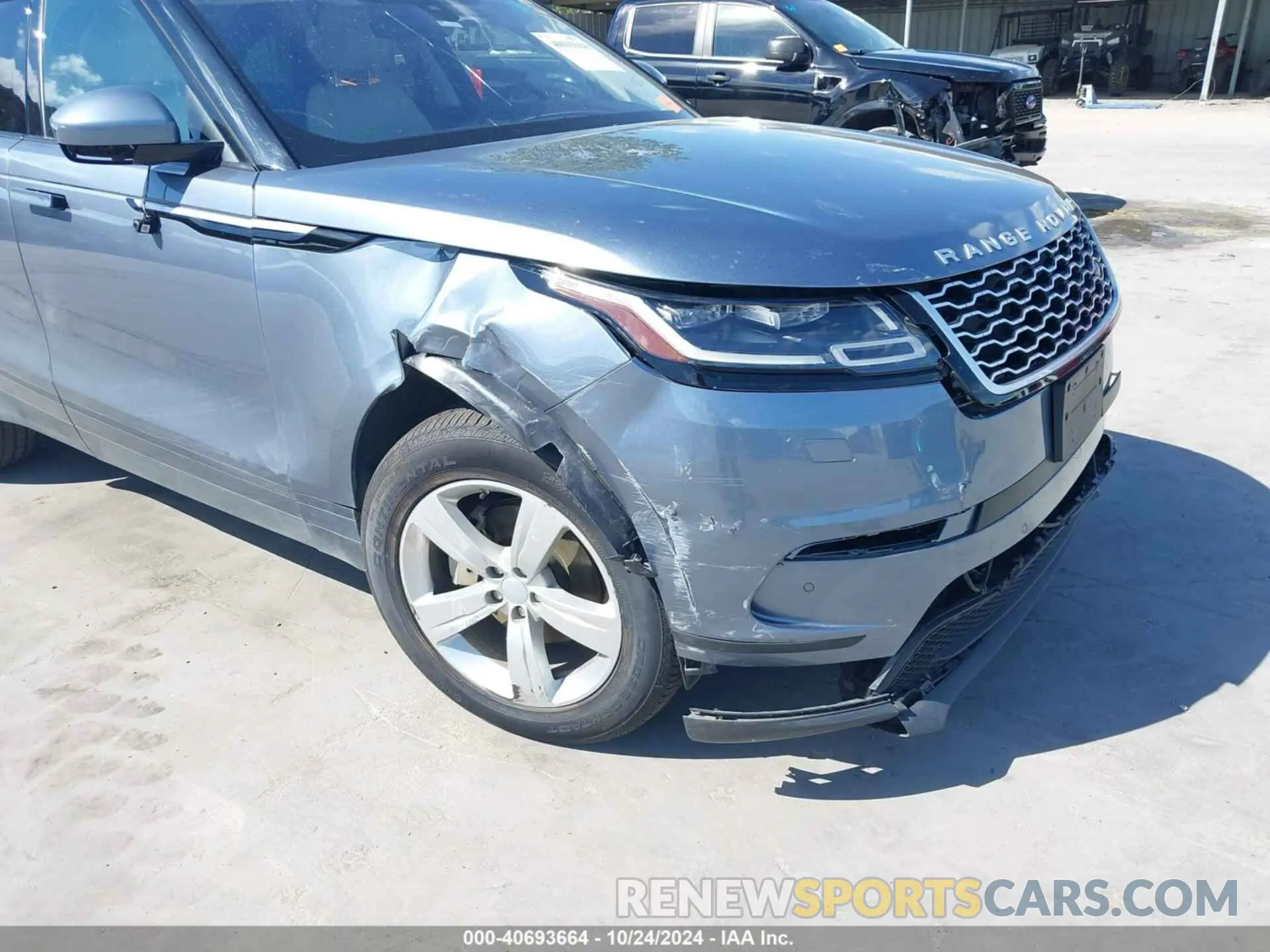 6 fotografías del automóvil dañado SALYB2EX4LA240383 LAND ROVER RANGE ROVER VELAR 2020