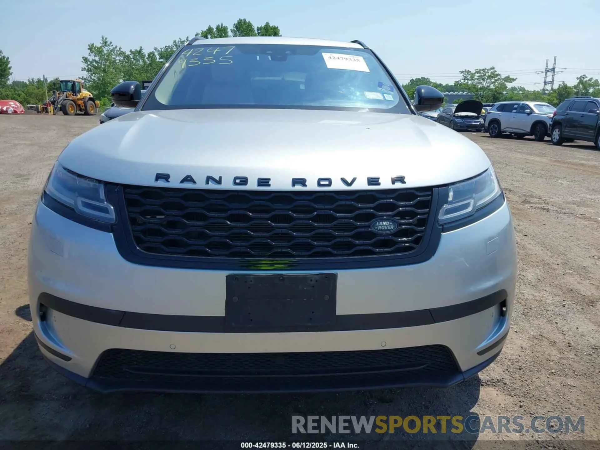 12 fotografías del automóvil dañado SALYB2EX4LA242330 LAND ROVER RANGE ROVER VELAR 2020