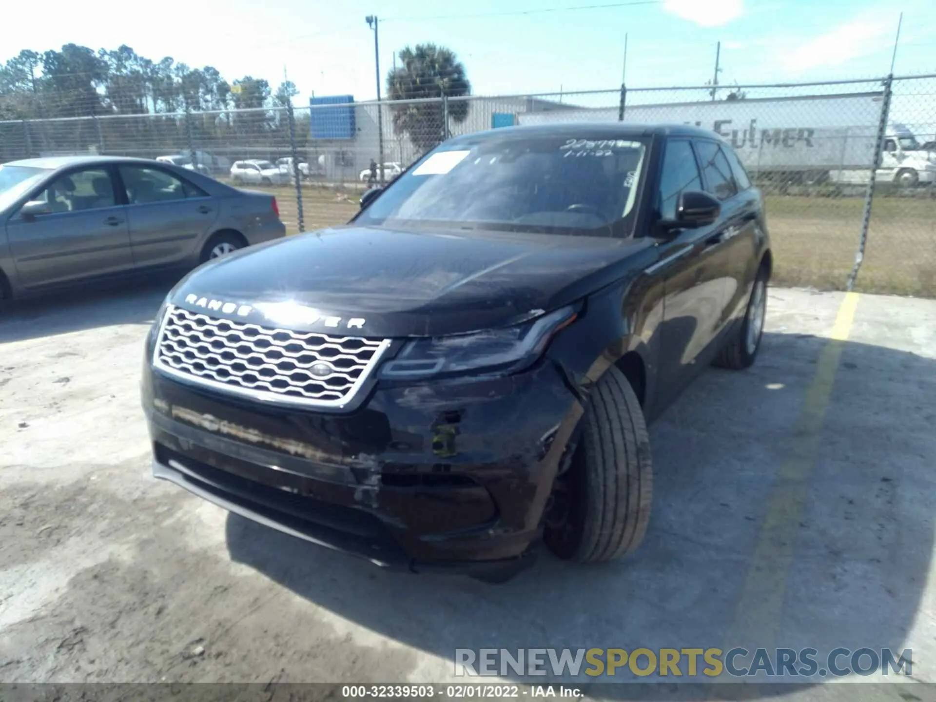 6 fotografías del automóvil dañado SALYB2EX4LA258463 LAND ROVER RANGE ROVER VELAR 2020