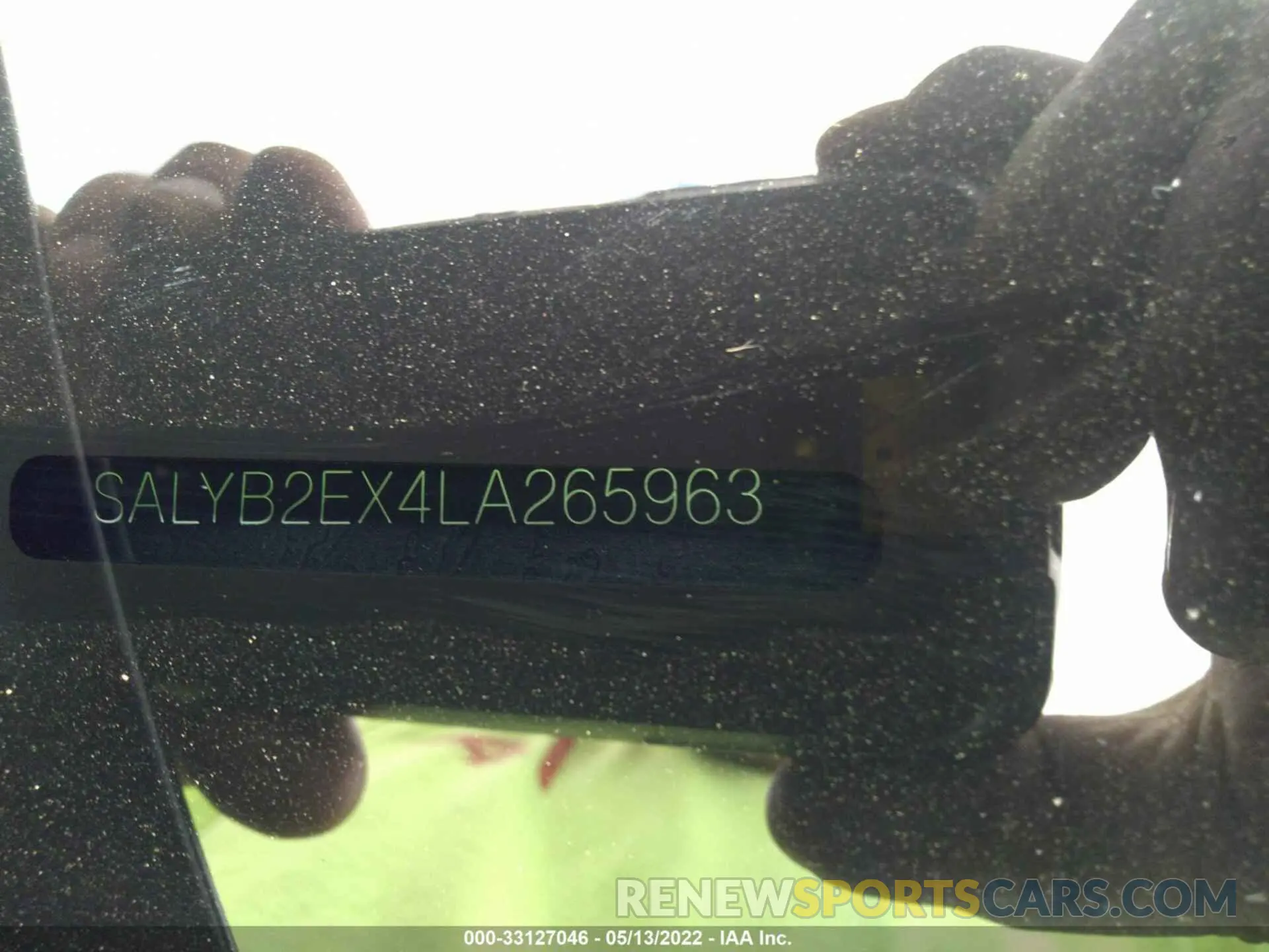 9 fotografías del automóvil dañado SALYB2EX4LA265963 LAND ROVER RANGE ROVER VELAR 2020