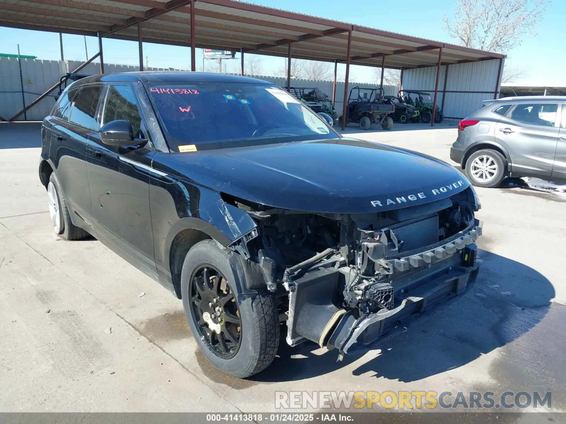 1 fotografías del automóvil dañado SALYB2EX5LA267088 LAND ROVER RANGE ROVER VELAR 2020