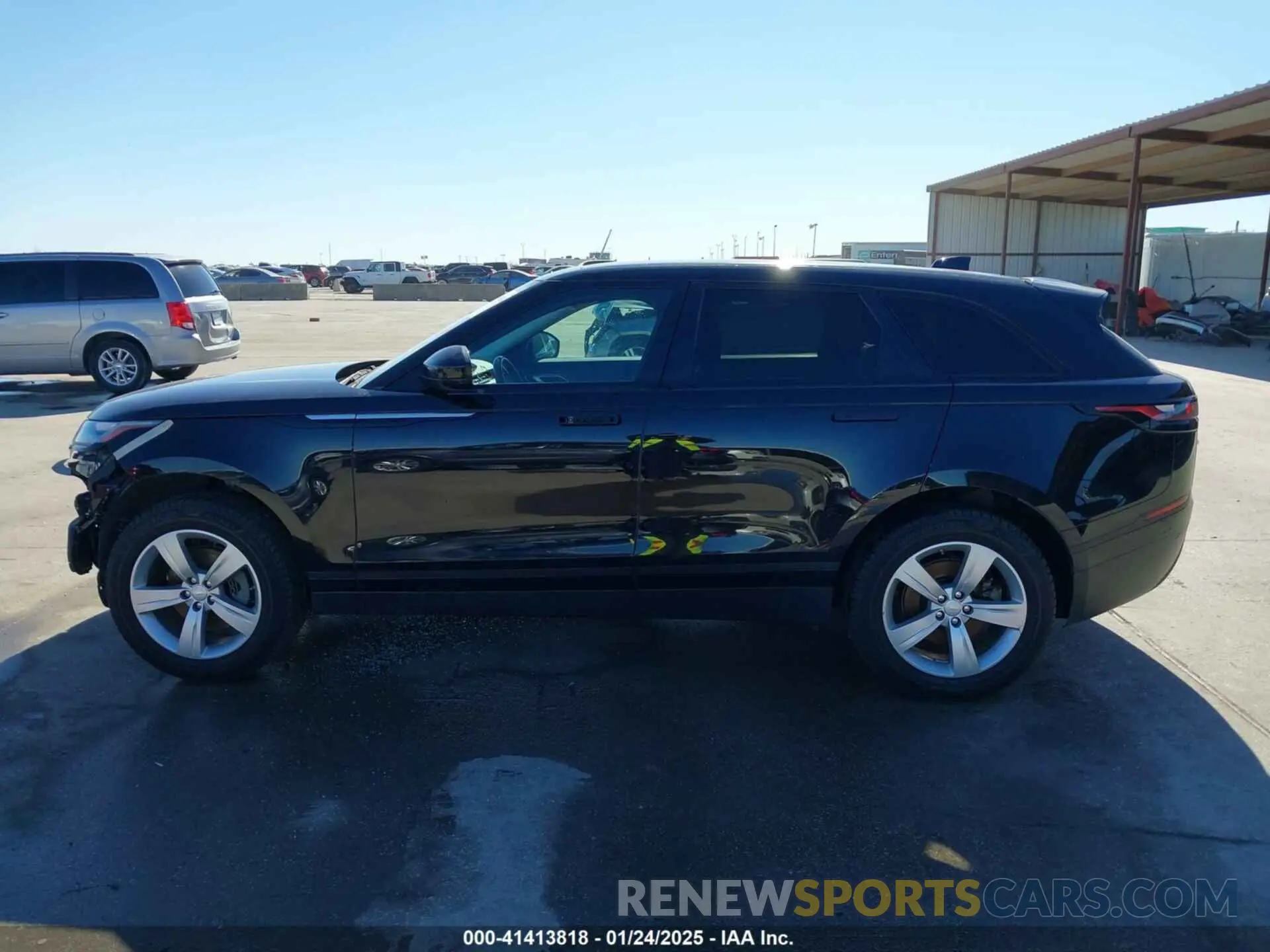 15 fotografías del automóvil dañado SALYB2EX5LA267088 LAND ROVER RANGE ROVER VELAR 2020