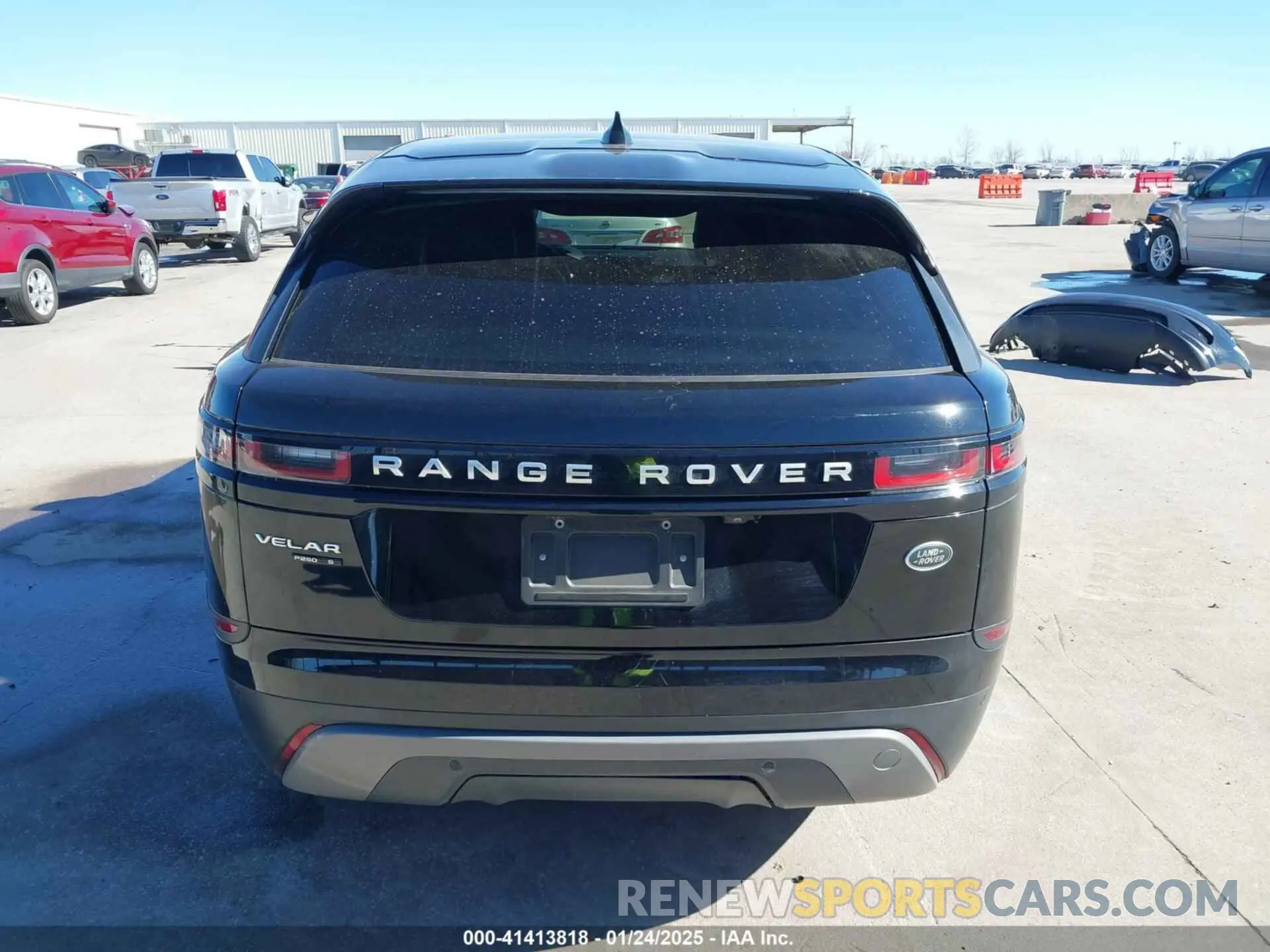 17 fotografías del automóvil dañado SALYB2EX5LA267088 LAND ROVER RANGE ROVER VELAR 2020