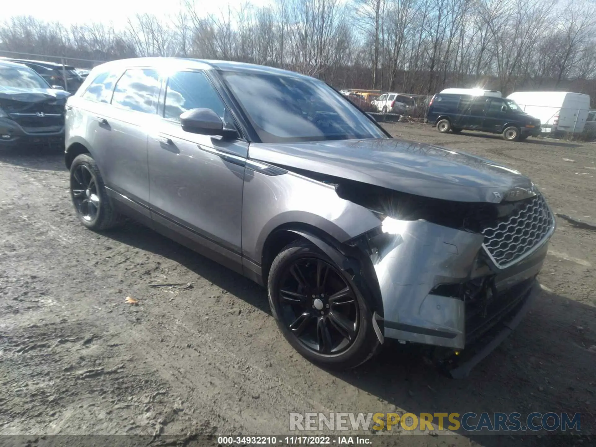 1 fotografías del automóvil dañado SALYB2EX5LA268192 LAND ROVER RANGE ROVER VELAR 2020