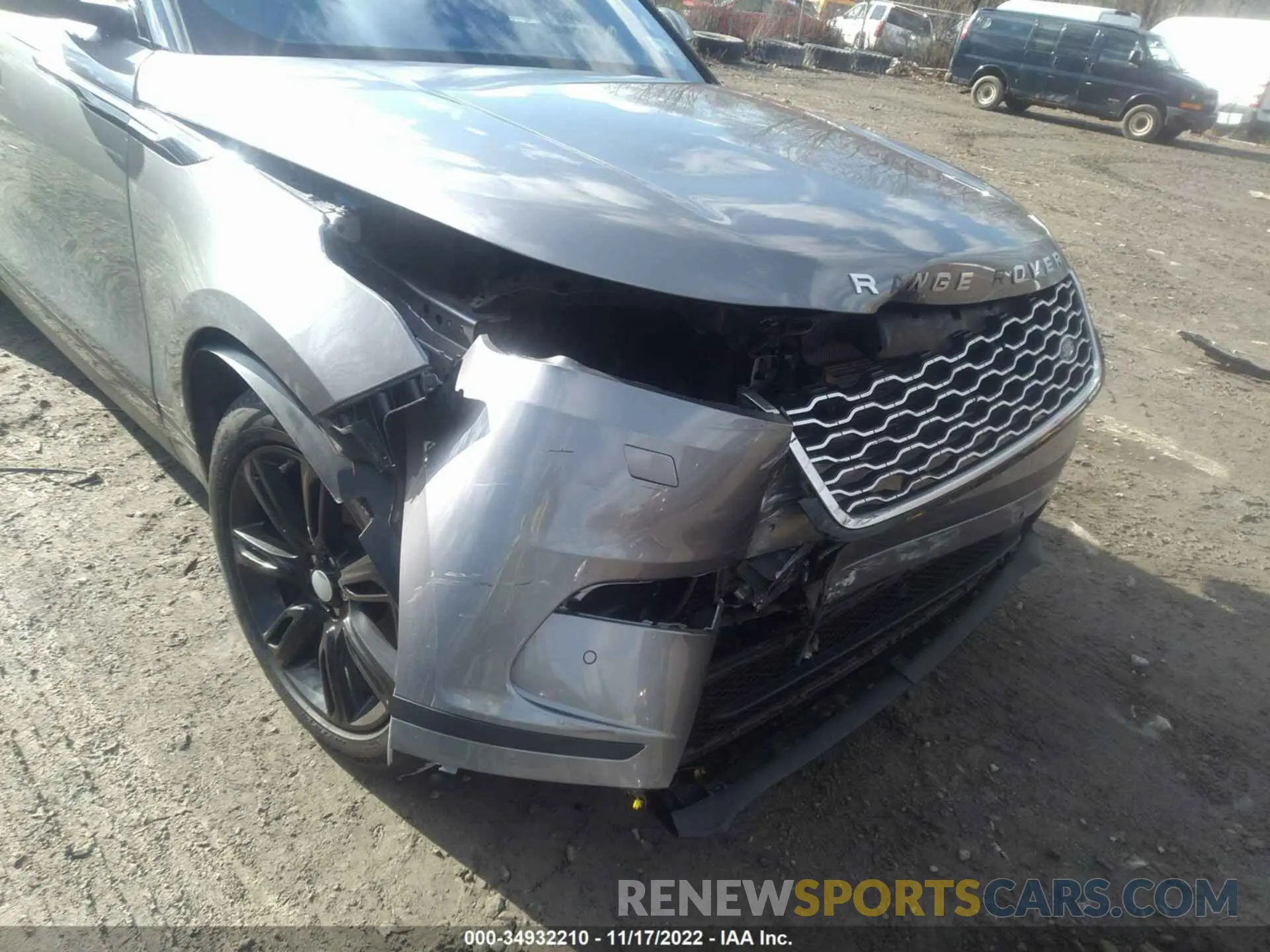 6 fotografías del automóvil dañado SALYB2EX5LA268192 LAND ROVER RANGE ROVER VELAR 2020