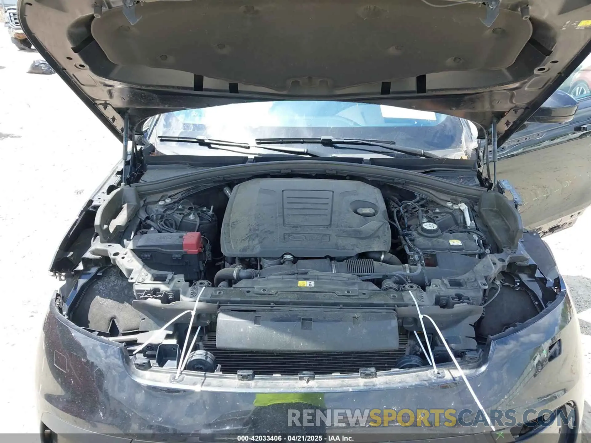 10 fotografías del automóvil dañado SALYB2EX5LA277829 LAND ROVER RANGE ROVER VELAR 2020