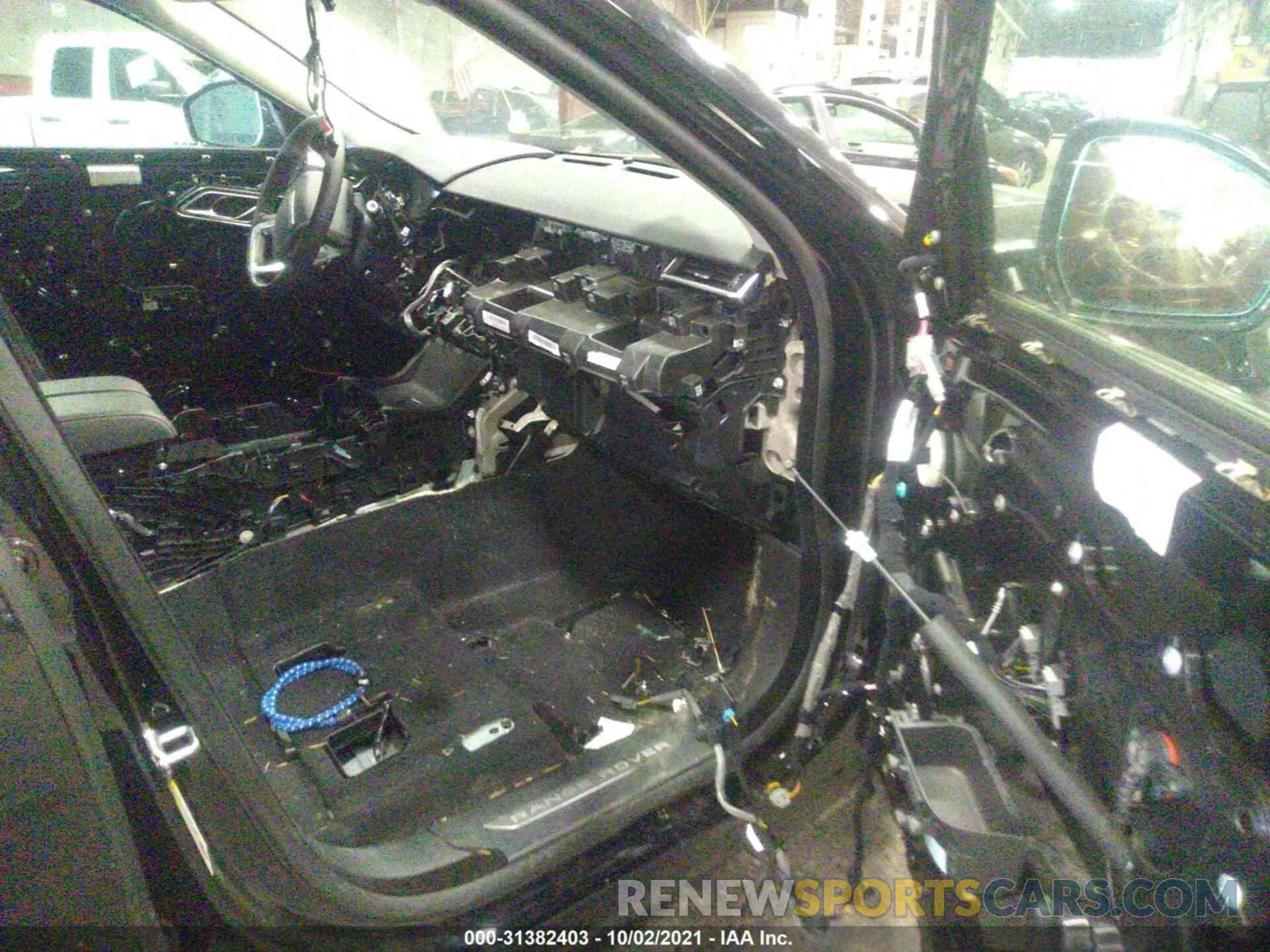 5 fotografías del automóvil dañado SALYB2EX5LA283923 LAND ROVER RANGE ROVER VELAR 2020