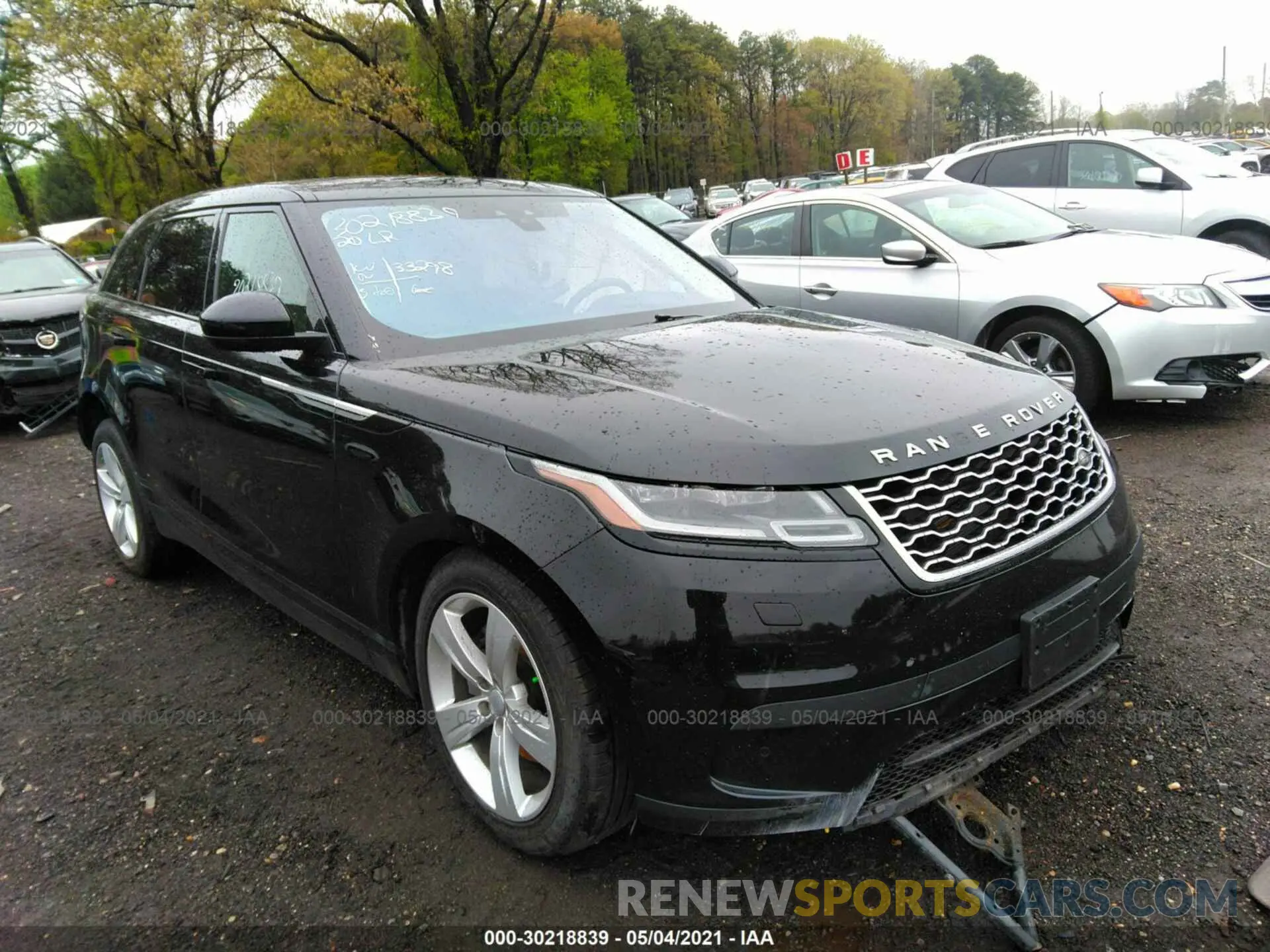 1 fotografías del automóvil dañado SALYB2EX6LA248582 LAND ROVER RANGE ROVER VELAR 2020