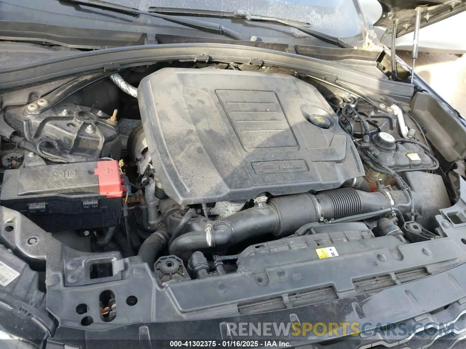 10 fotografías del automóvil dañado SALYB2EX6LA249957 LAND ROVER RANGE ROVER VELAR 2020