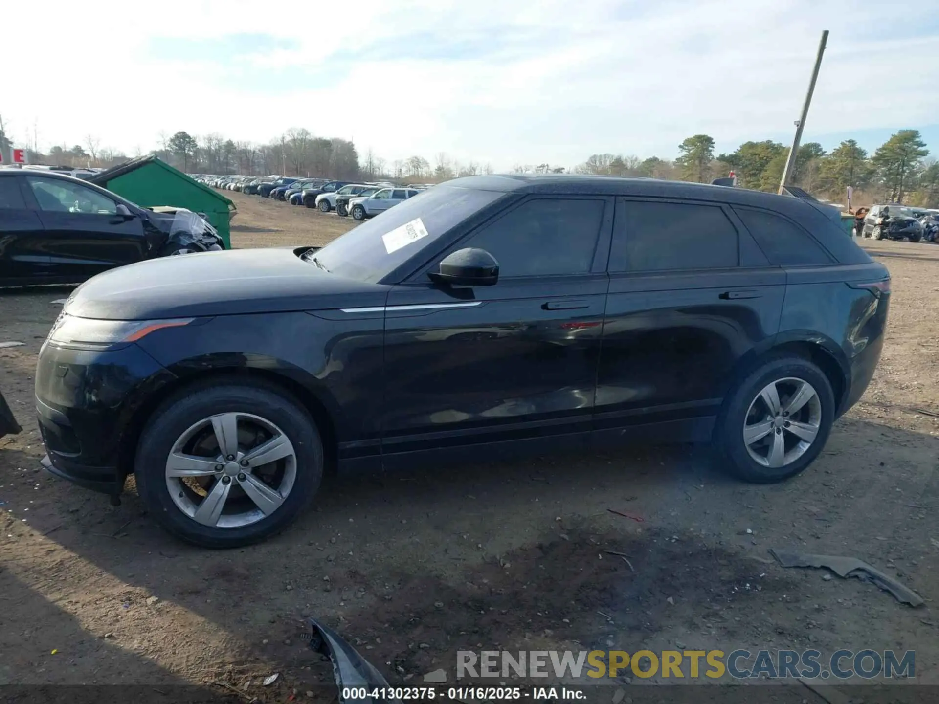 14 fotografías del automóvil dañado SALYB2EX6LA249957 LAND ROVER RANGE ROVER VELAR 2020