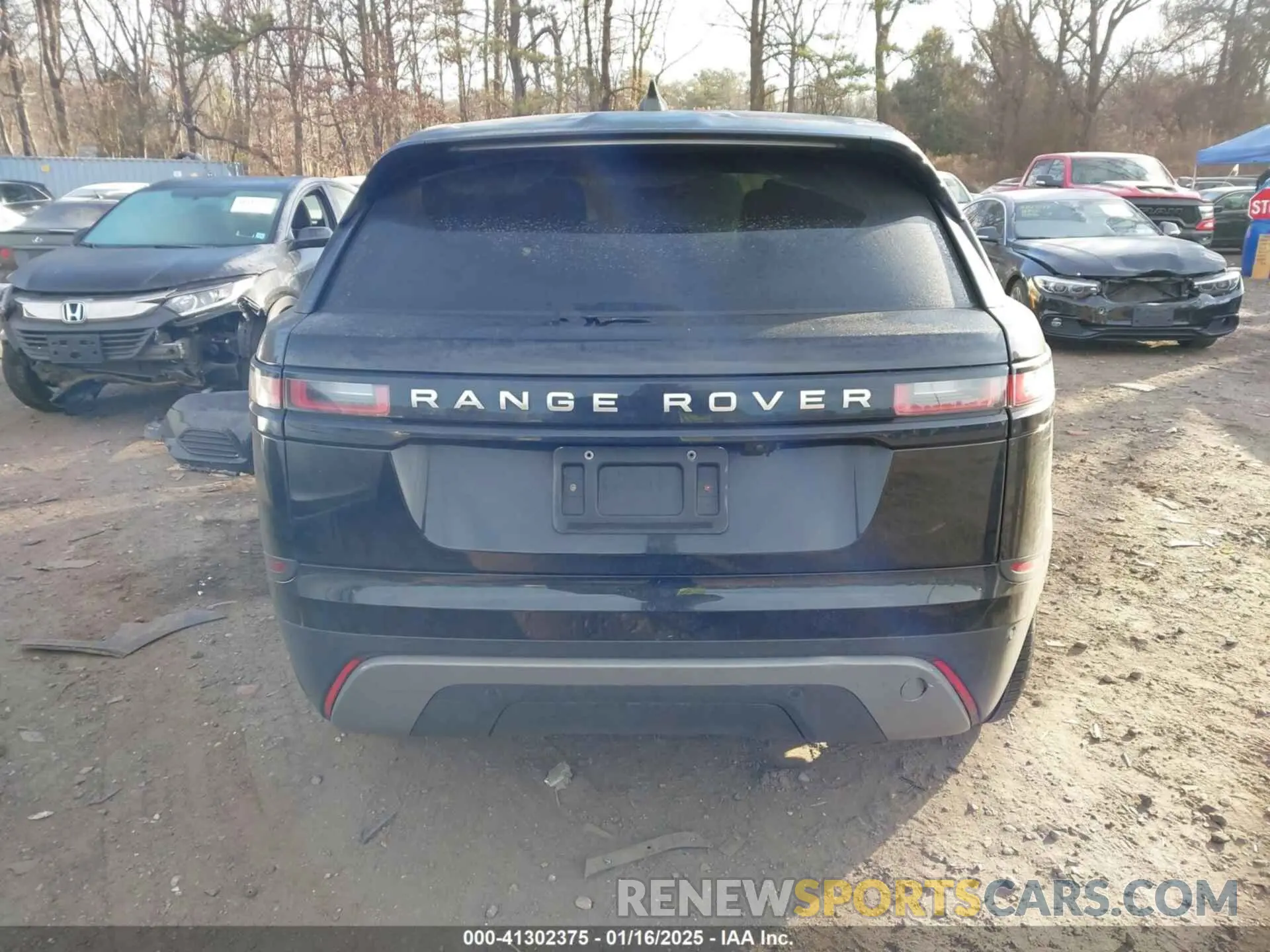 16 fotografías del automóvil dañado SALYB2EX6LA249957 LAND ROVER RANGE ROVER VELAR 2020